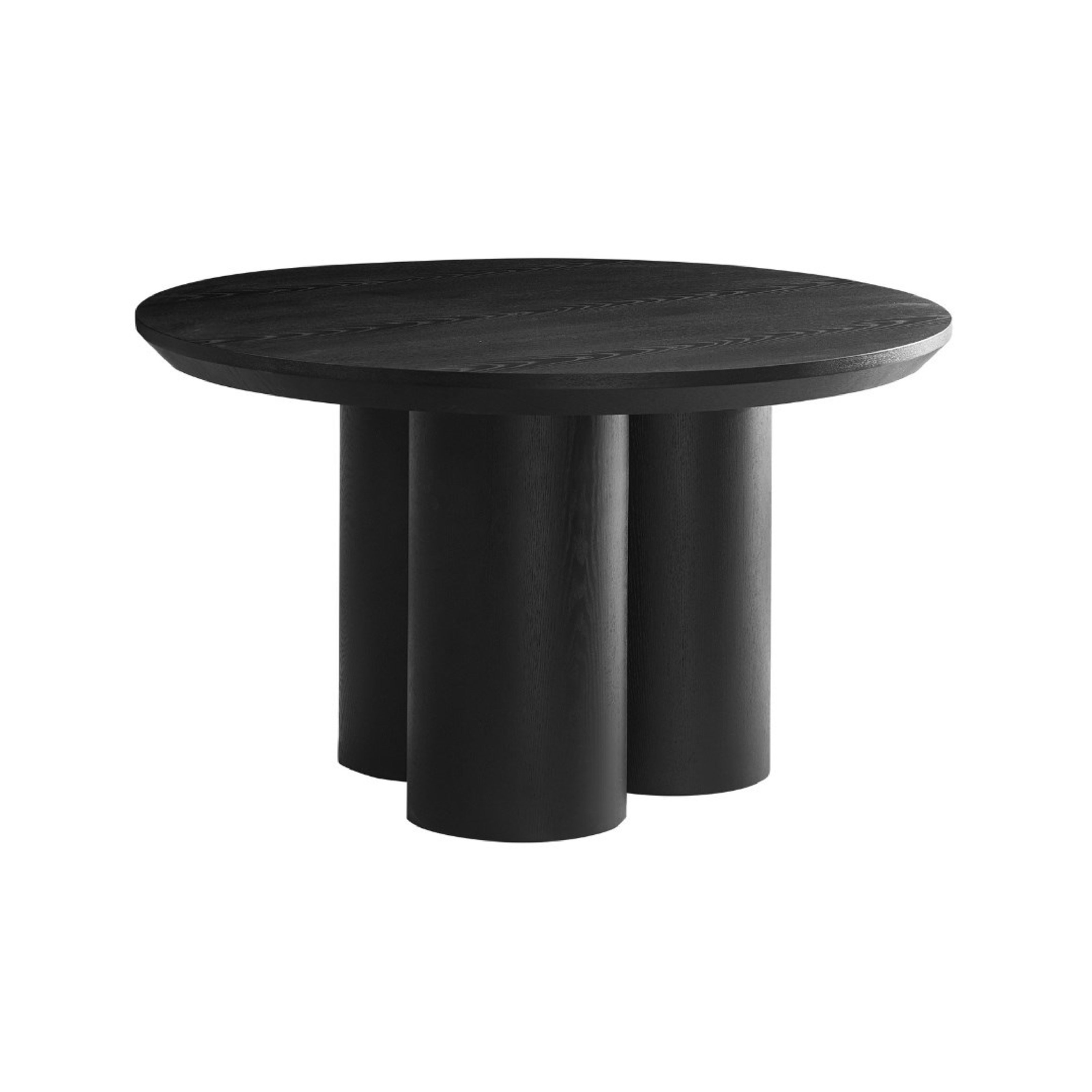 Royal Eettafel Ø 130 Zwart Fineer — 1