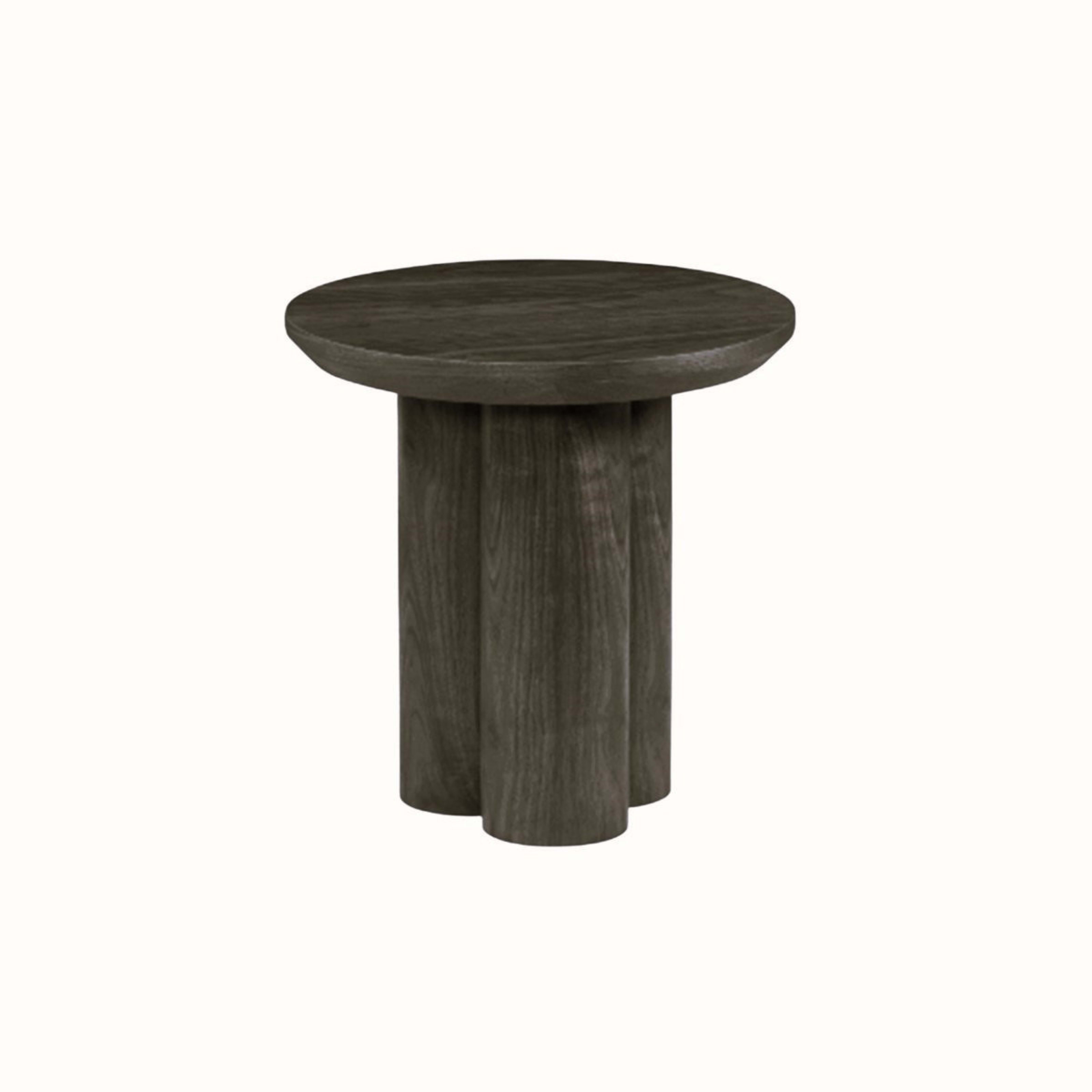 Royal Bijzettafel Ø 60 Zwart Fineer — 1