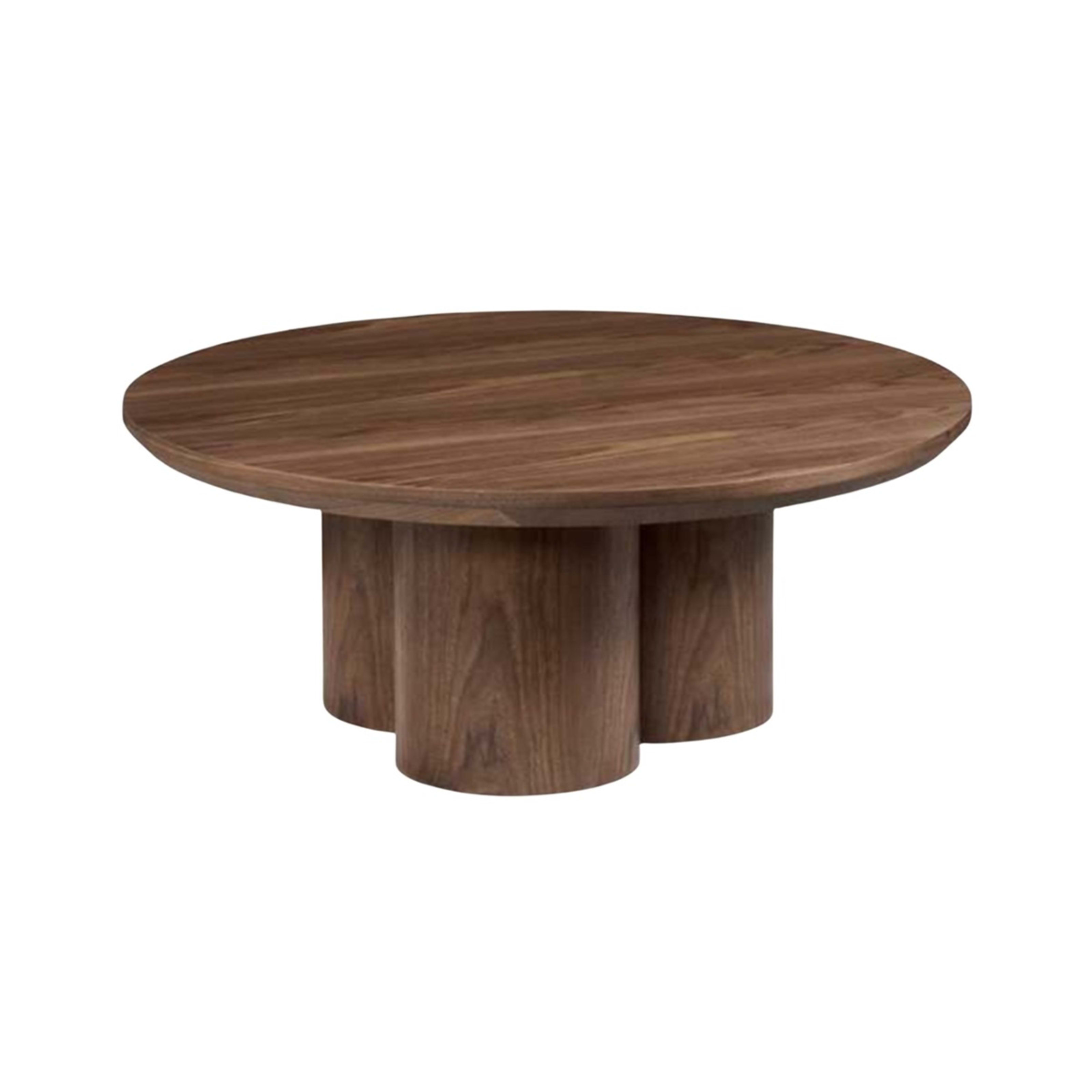 Royal Salontafel Ø 100 Bruin Fineer — 1