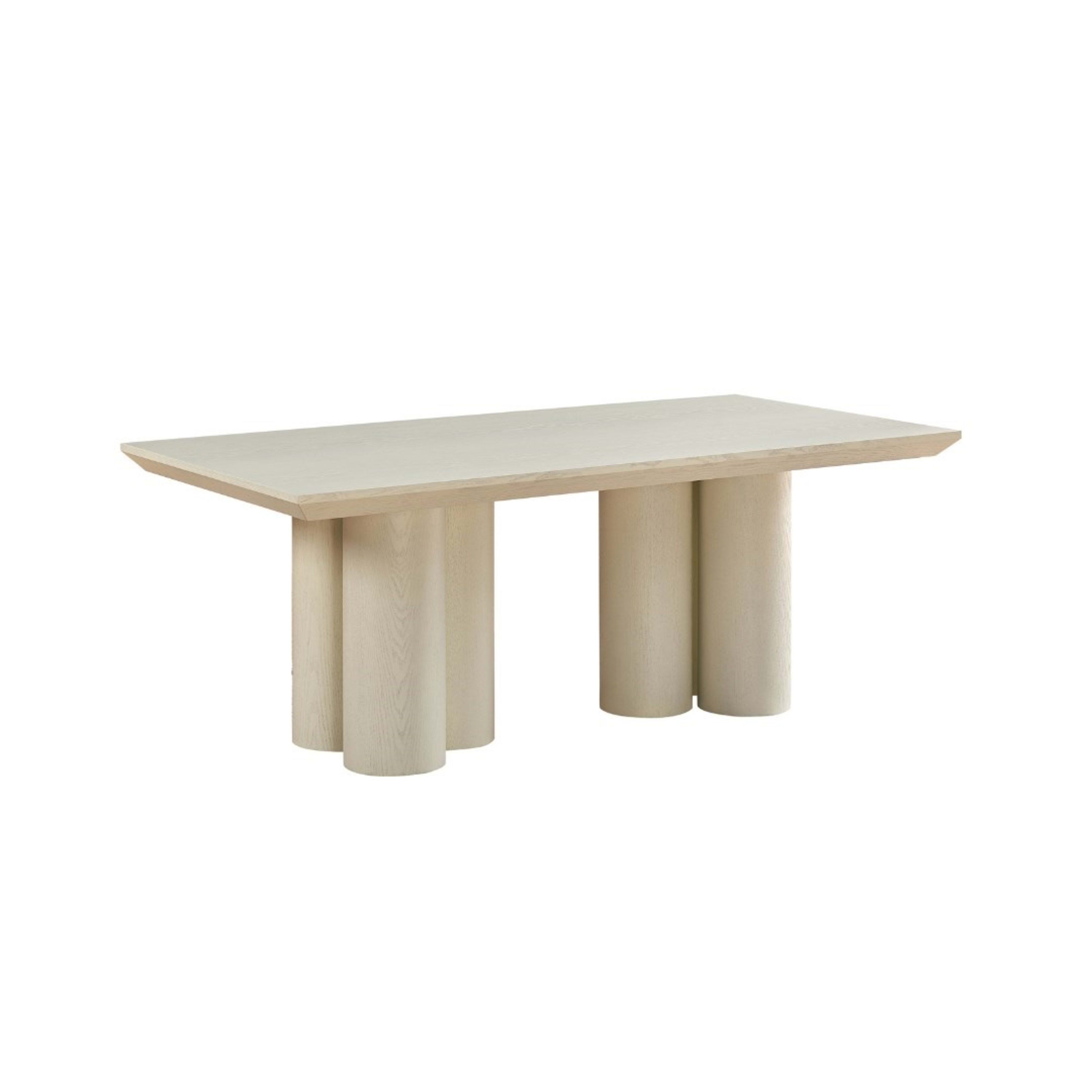 Royal Eettafel 200×100×76 Crème Fineer — 1