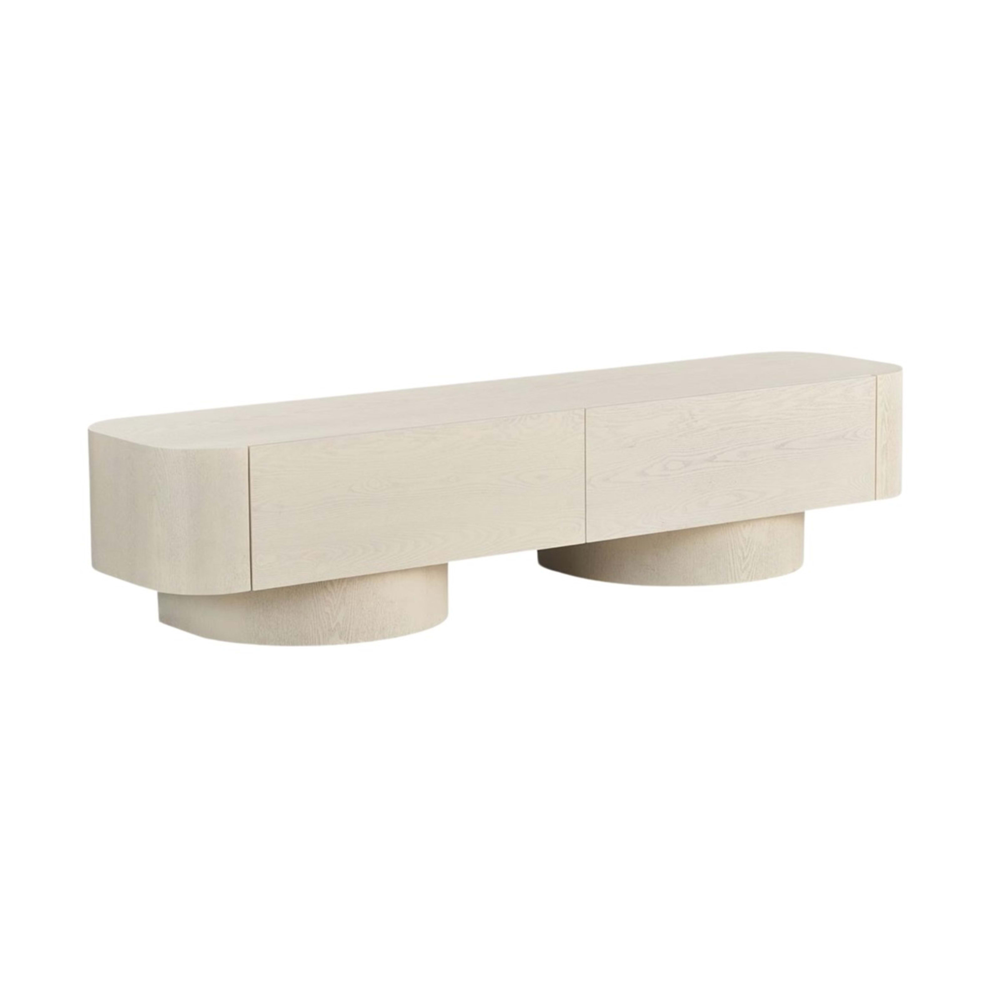 Royal TV-meubel 200×50×45 Crème Fineer — 1