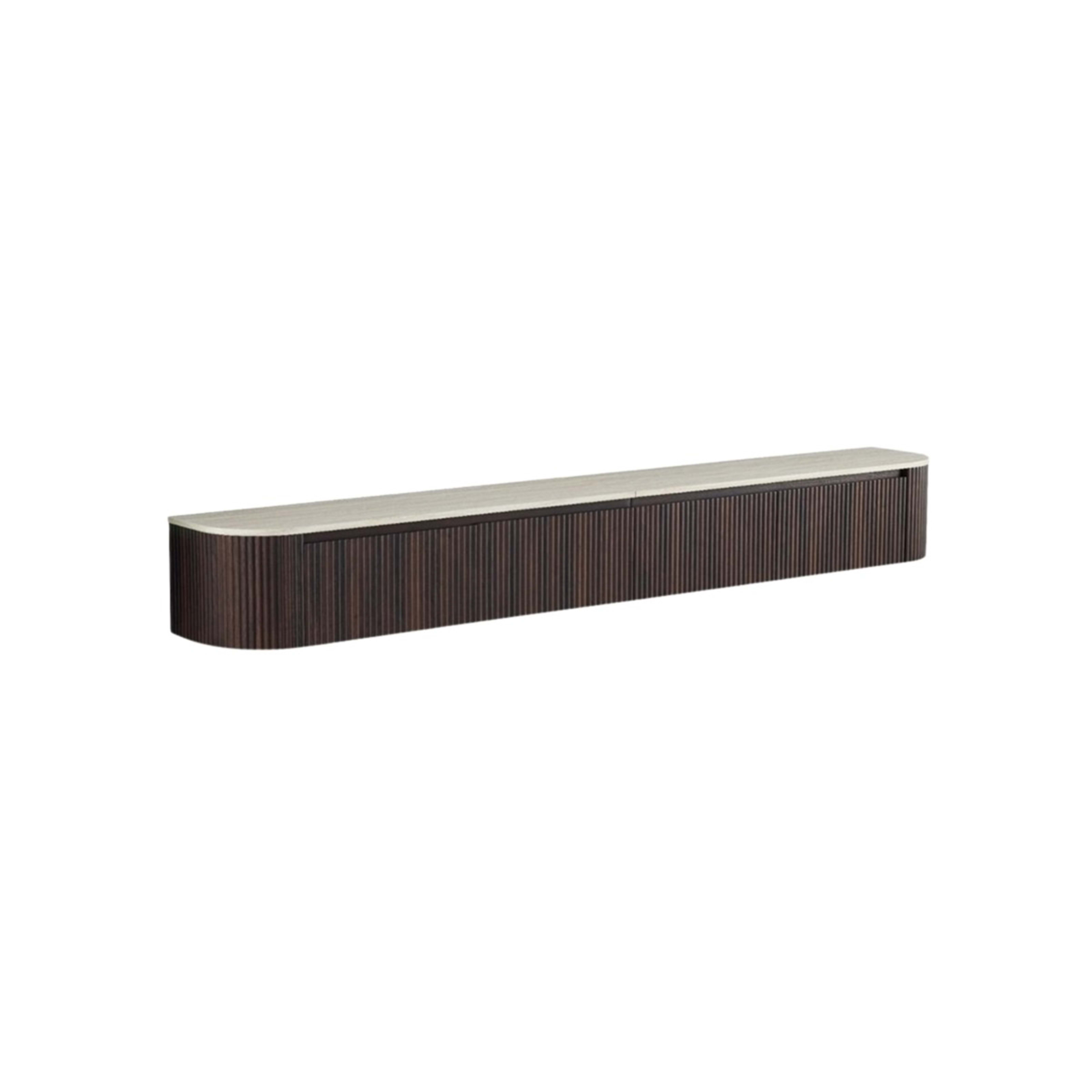 TV Kast  240×40×35 Bruin Fineer — 1
