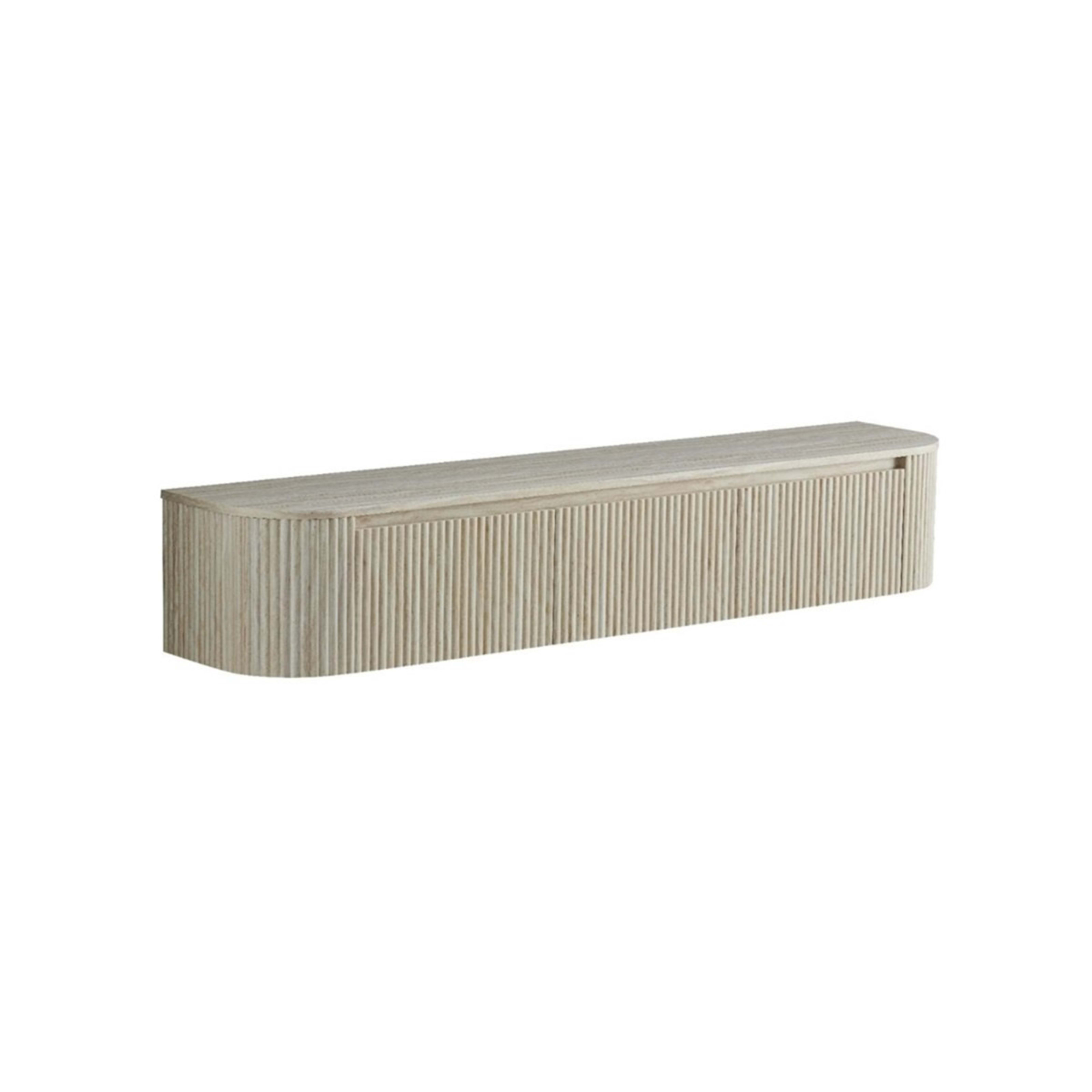 TV kast 200×40×35 Flintstone Fineer — 1