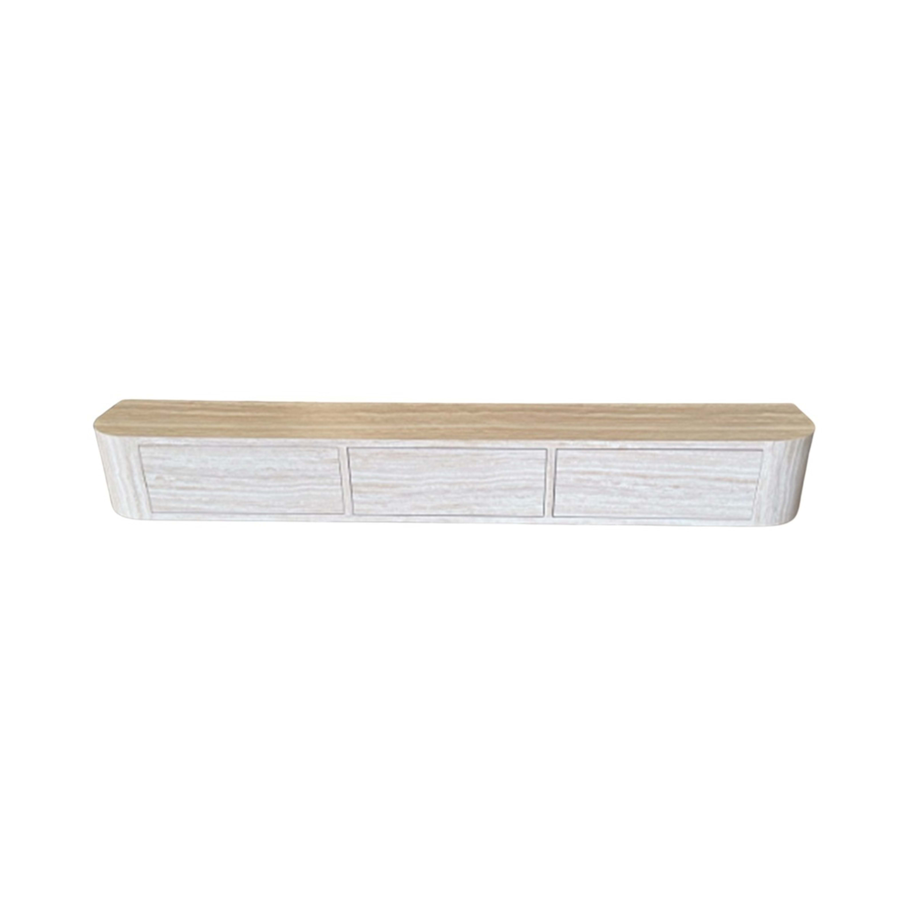TV Kast  160×24×20 Flintstone Fineer — 1