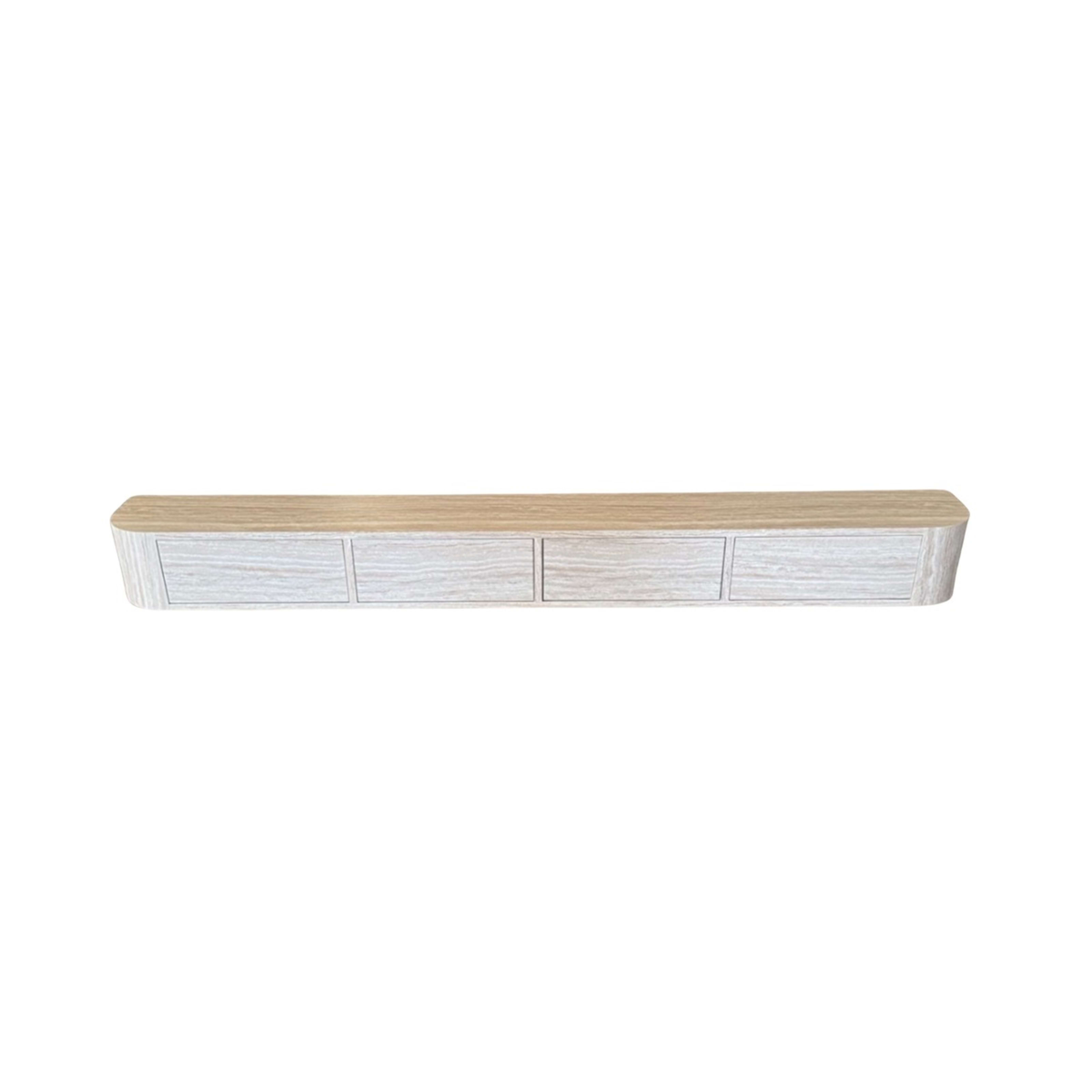 TV Kast 200×24×20 Flintstone Fineer Lotus