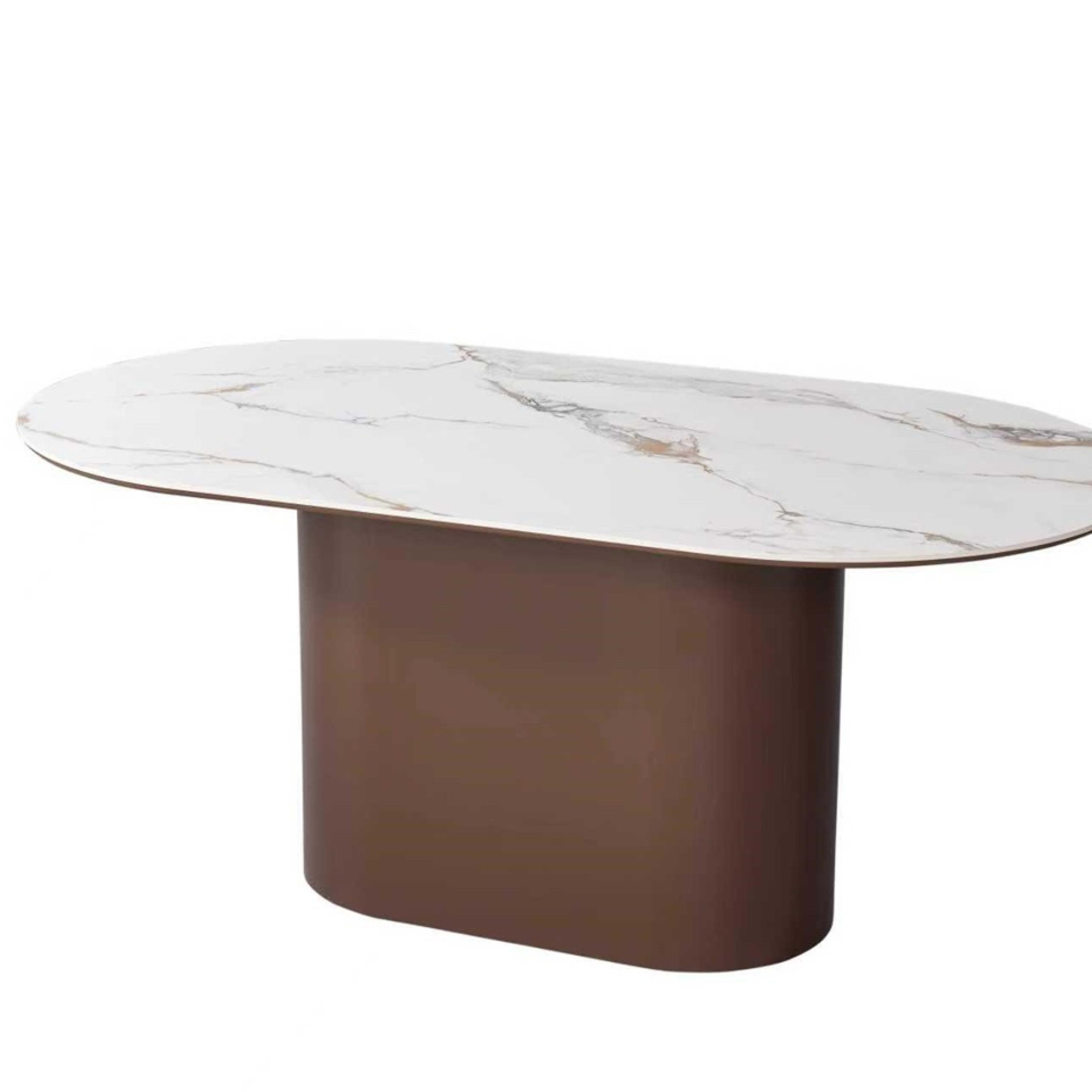 Brown Eettafel 220×110×77 Bruin — 1