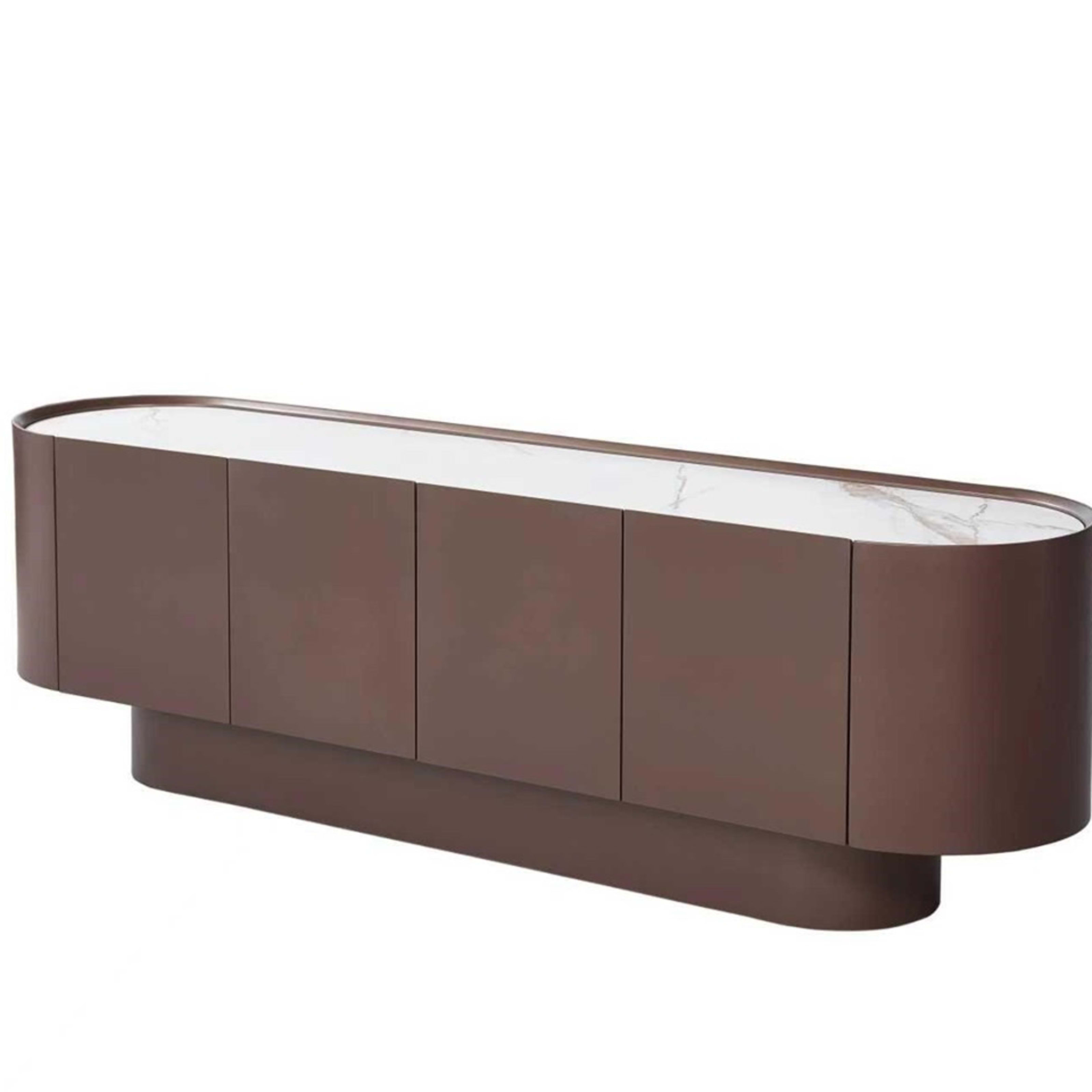Brown TV-meubel 180×42×55 Bruin