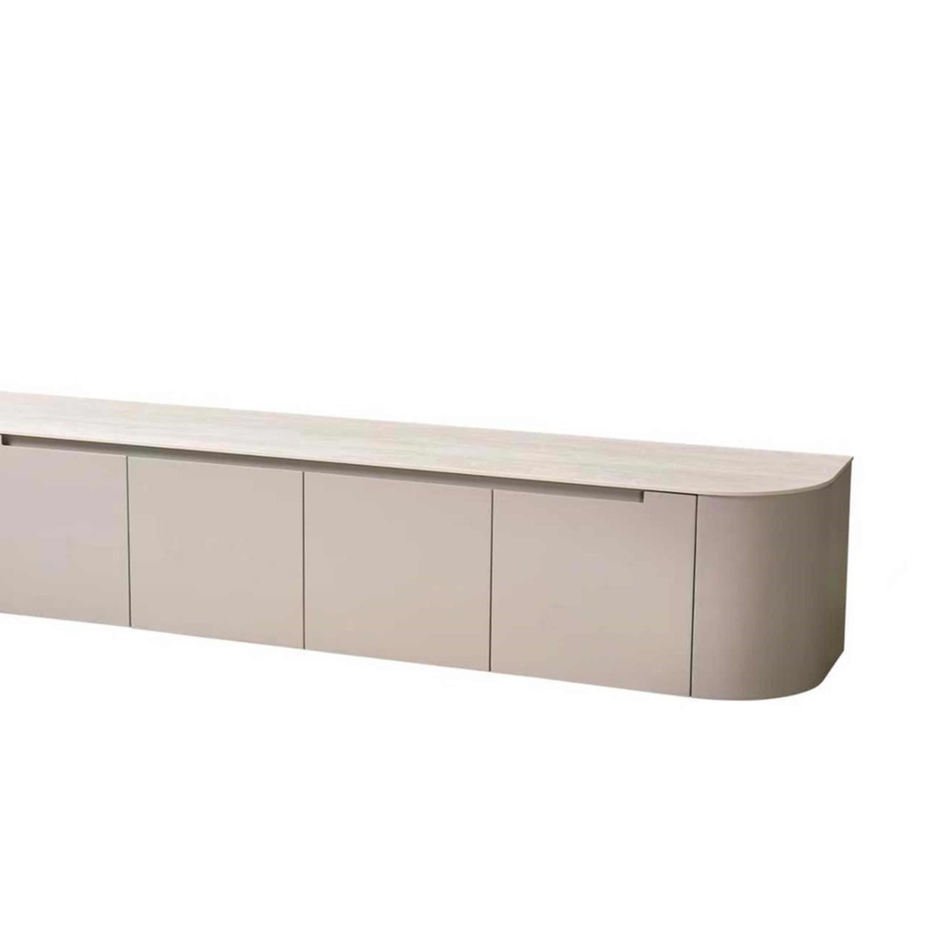 IsabellaTV Kast 200×42×40 Beige