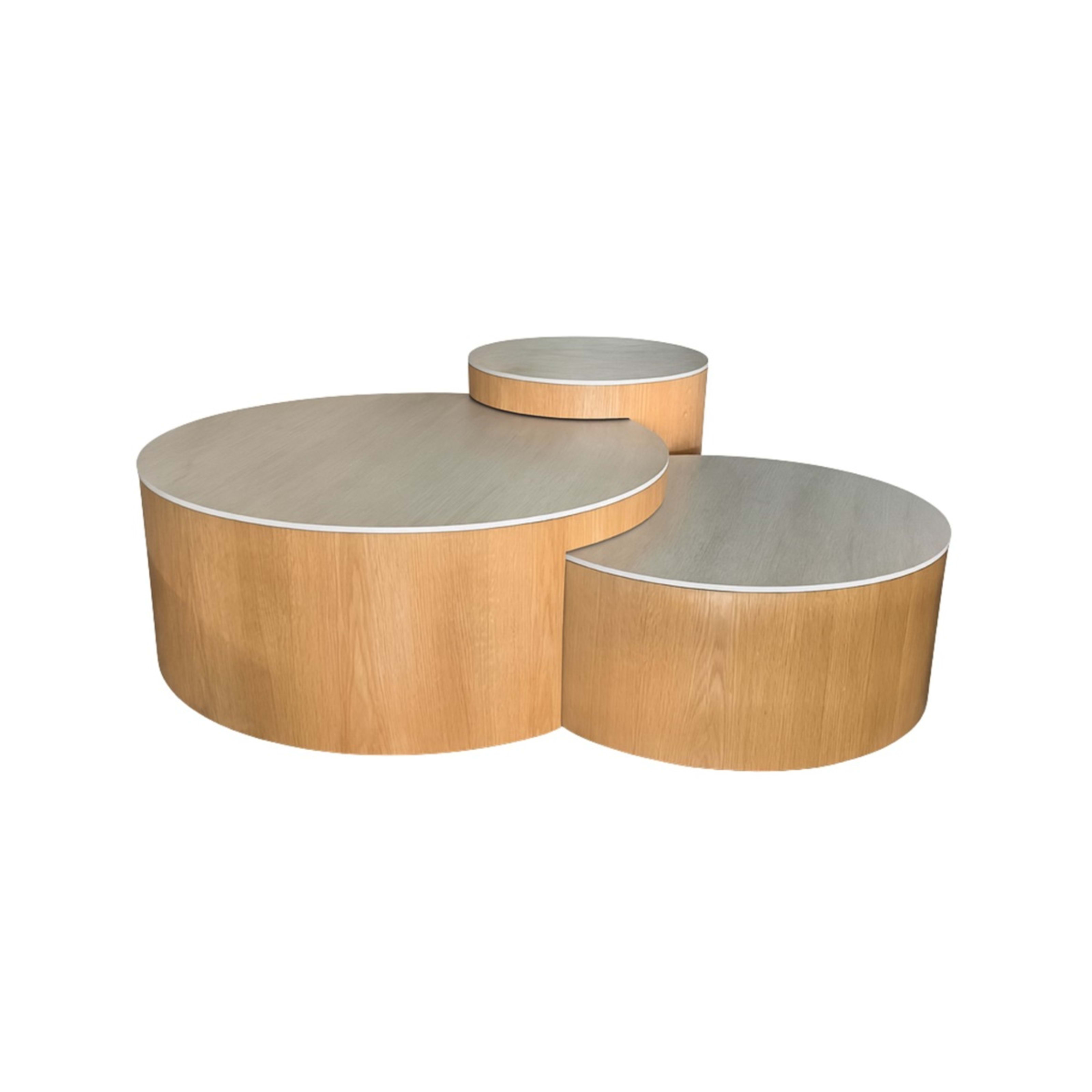 Nova Salontafel Wit Keramiek Clover — 1