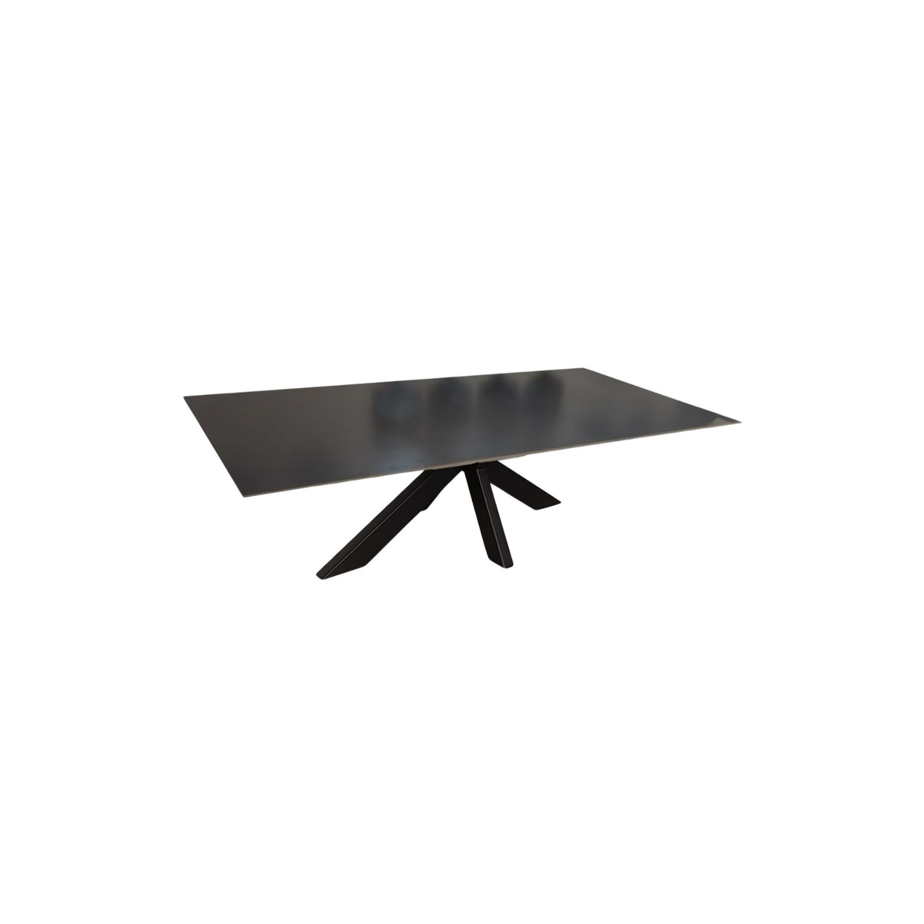 Octopus Salontafel 130×70 Zwart Sintersteen Donkergrijs — 1
