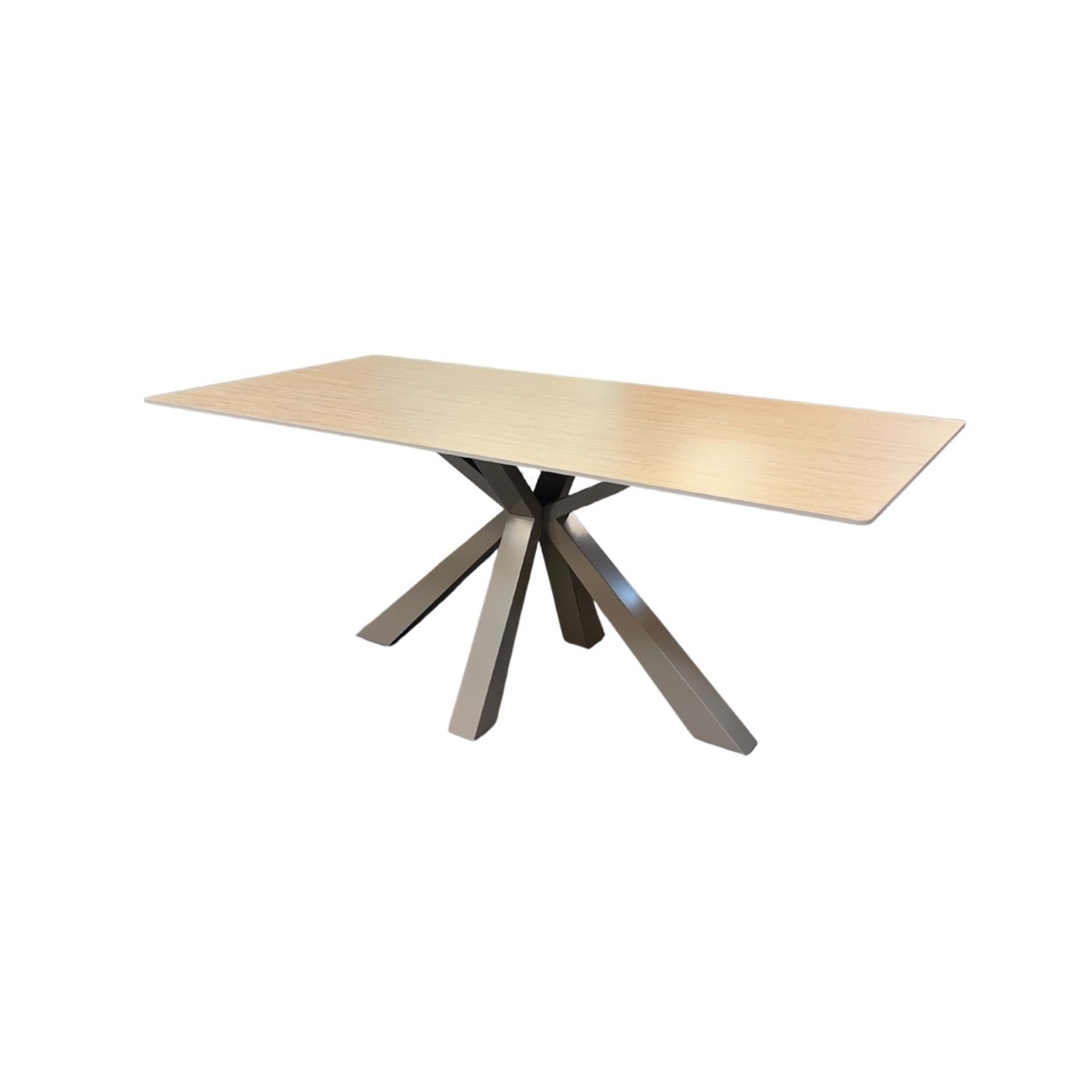 Octopus Eettafel 180×90 Beige Keramiek — 1