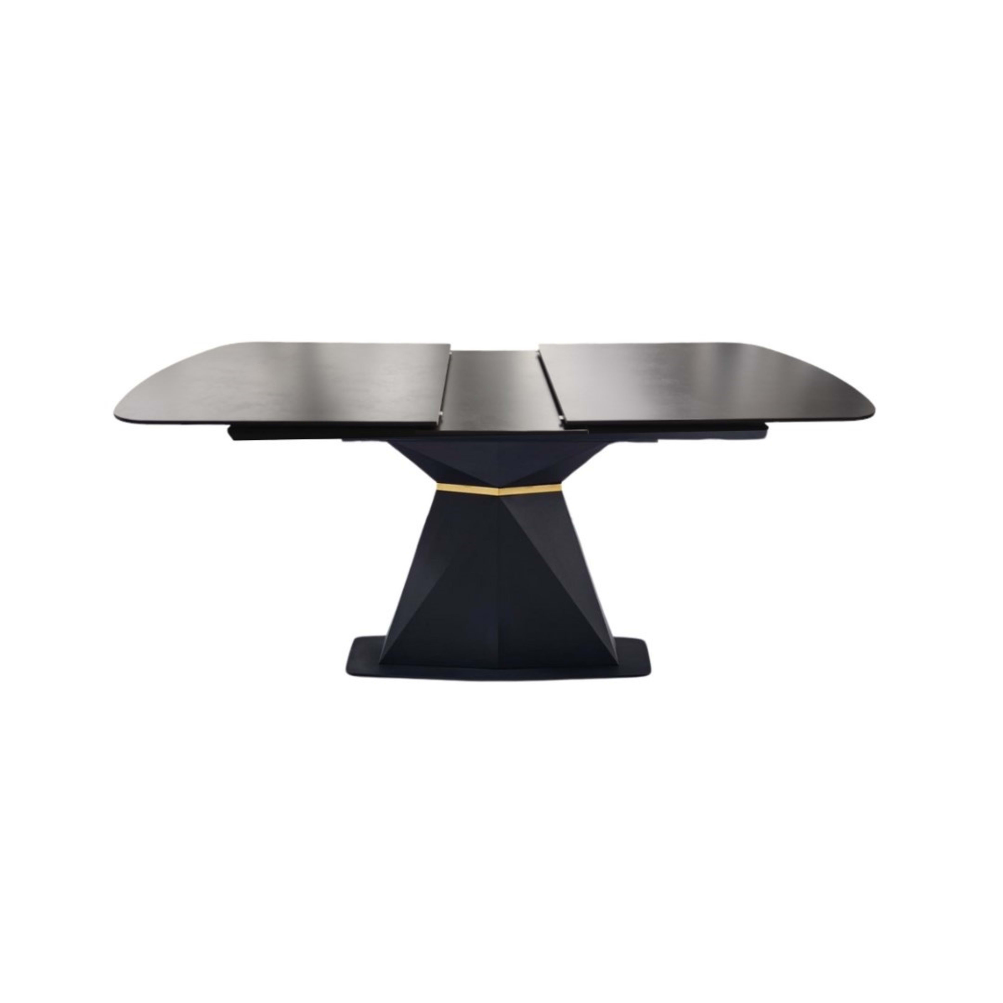 Jump Eettafel 160/200×90 Zwart Sintersteen Donkergrijs — 1