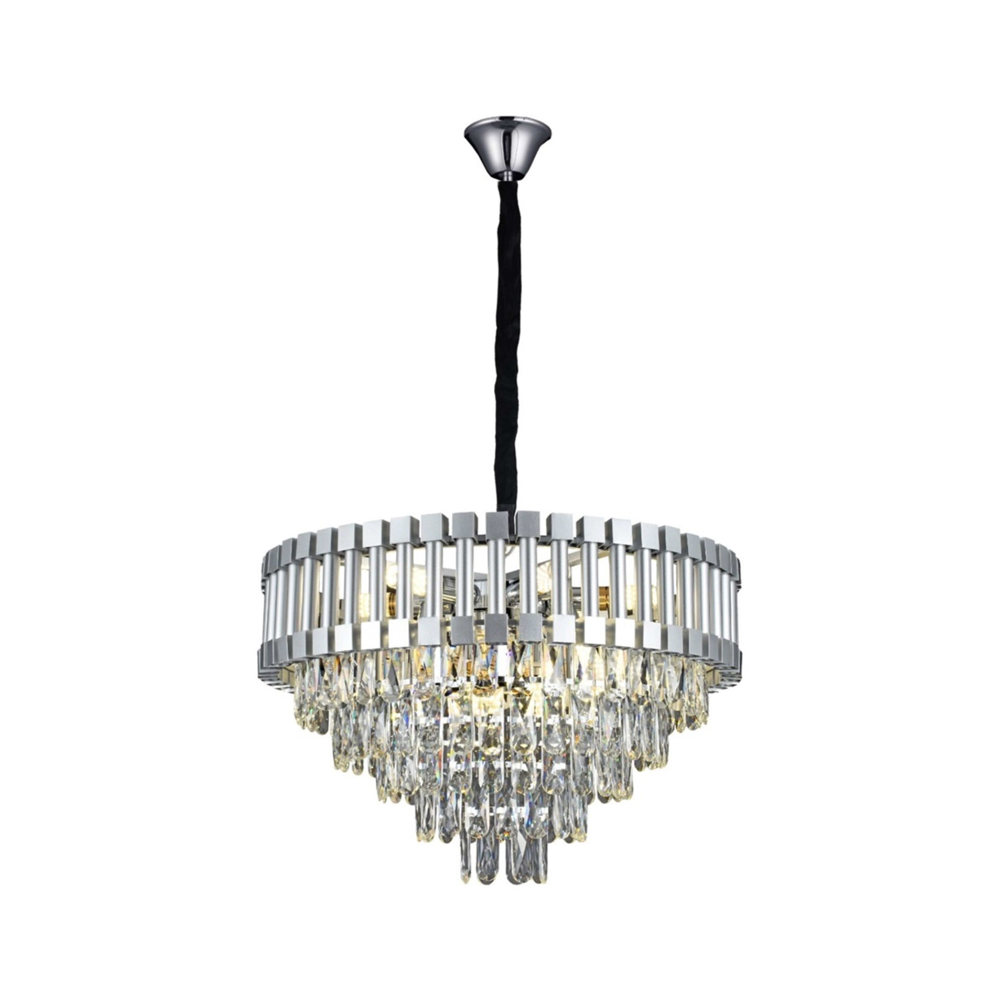 Plafondlamp Ø 60 Zilver — 1