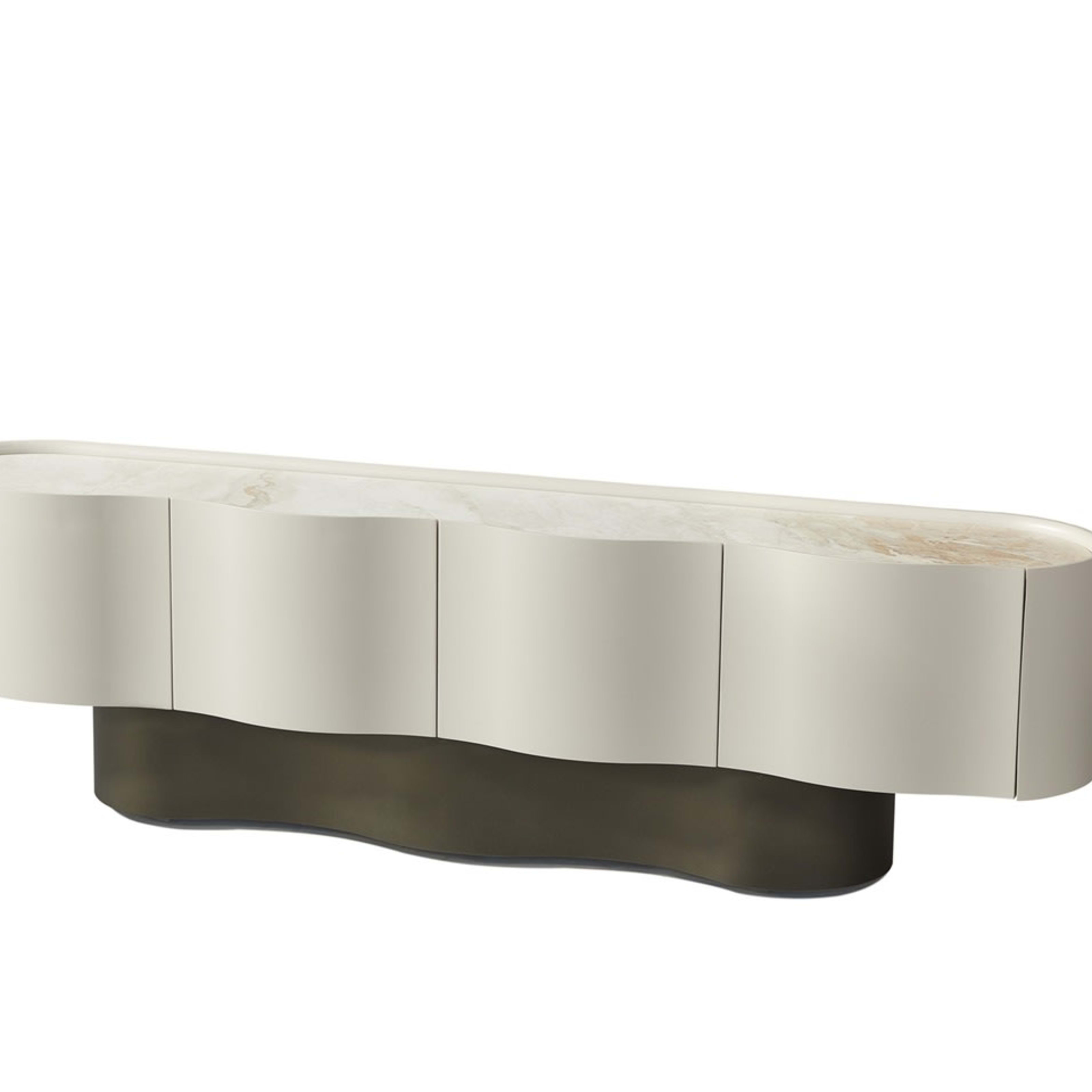Valentina tv-meubel 200×42 crimson keramiek