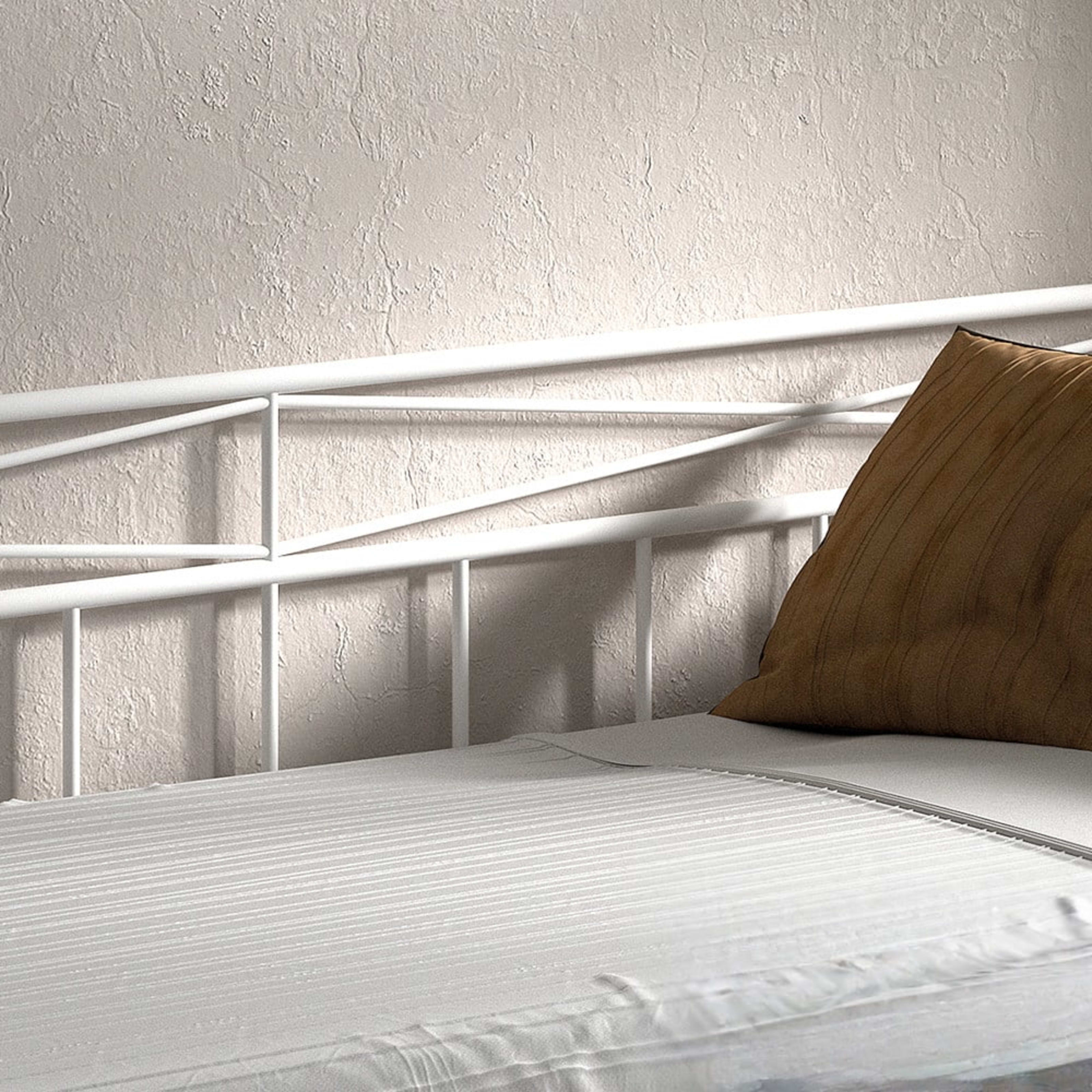 Bed 'Sablo' 90×200 met lattenbodem Wit — 2