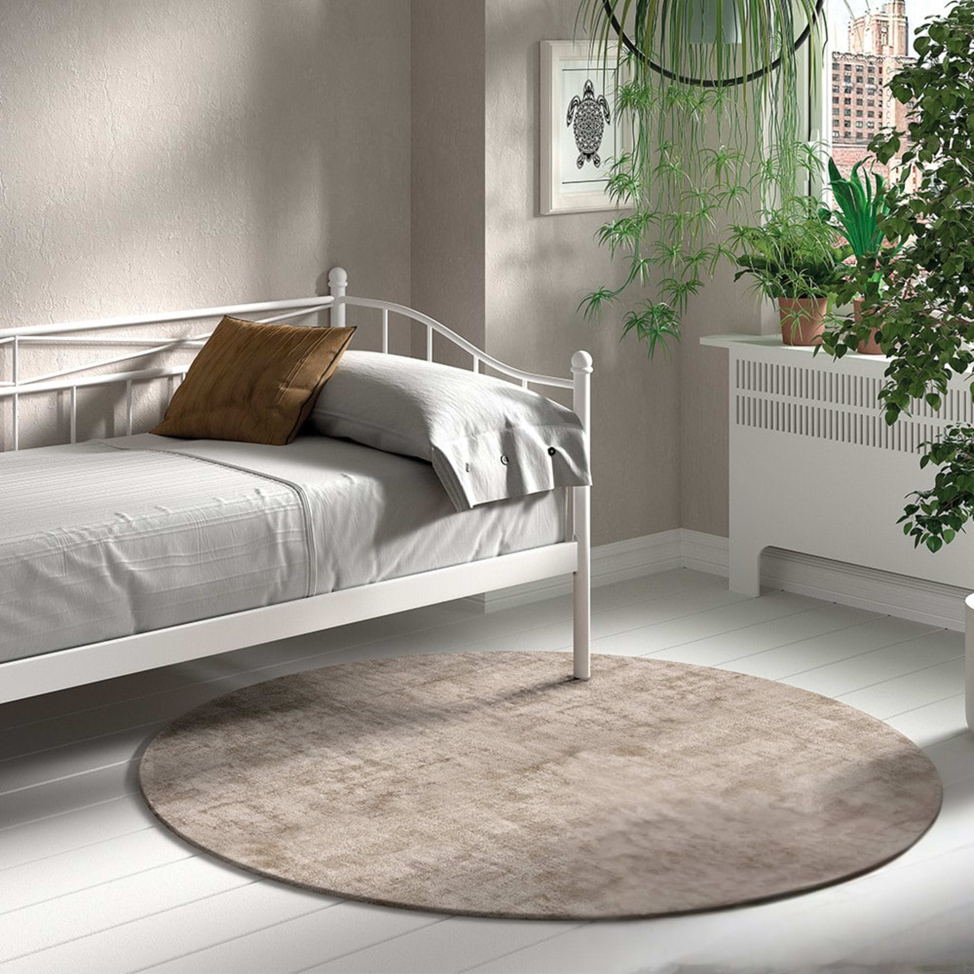 Bed 'Sablo' 90×200 met lattenbodem Wit — 1