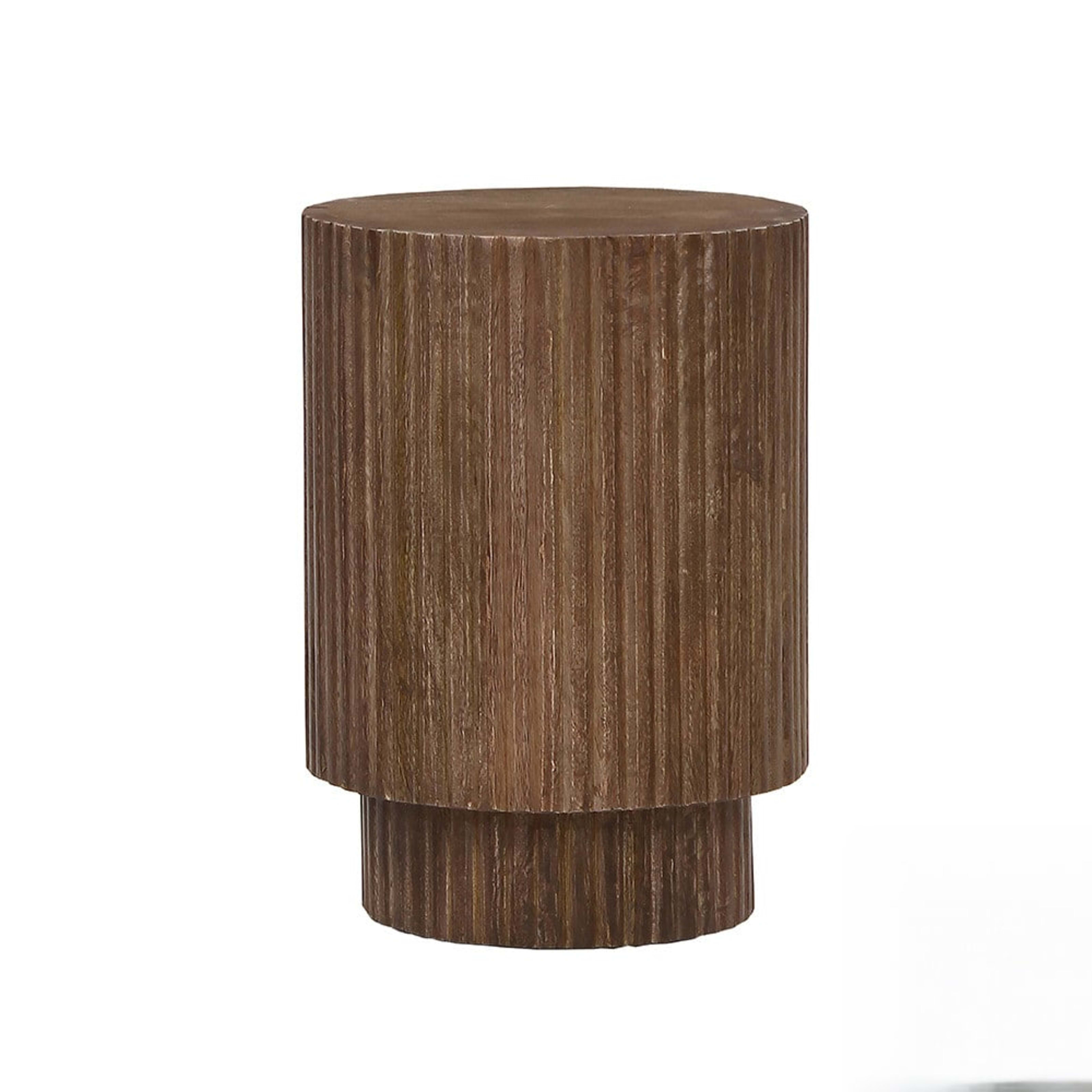 Bijzettafel 'Victor' Mango hout Lichtbruin — 1
