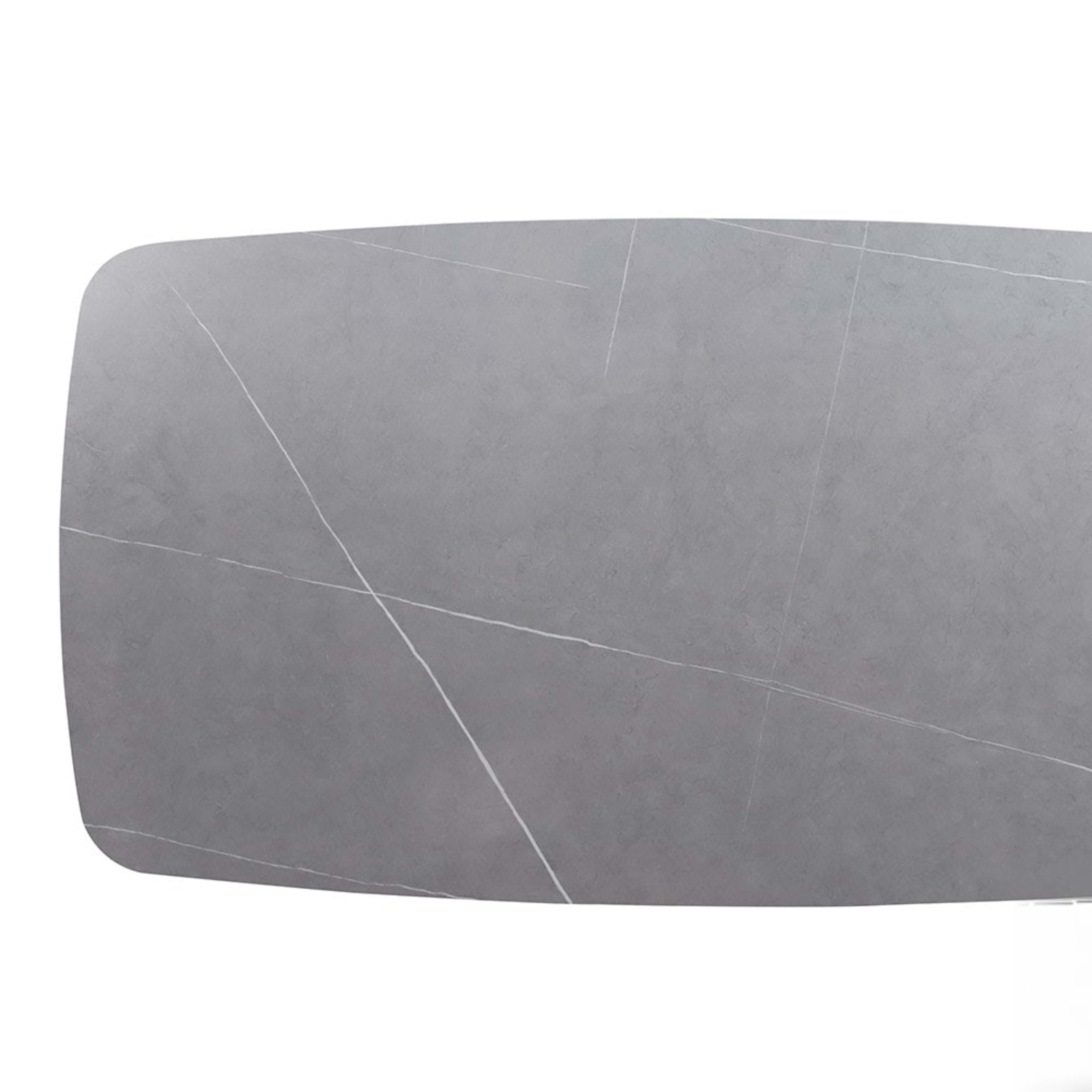 Salontafel 'Apollo' 130 cm Deens Ovaal Steen Grijs — 3