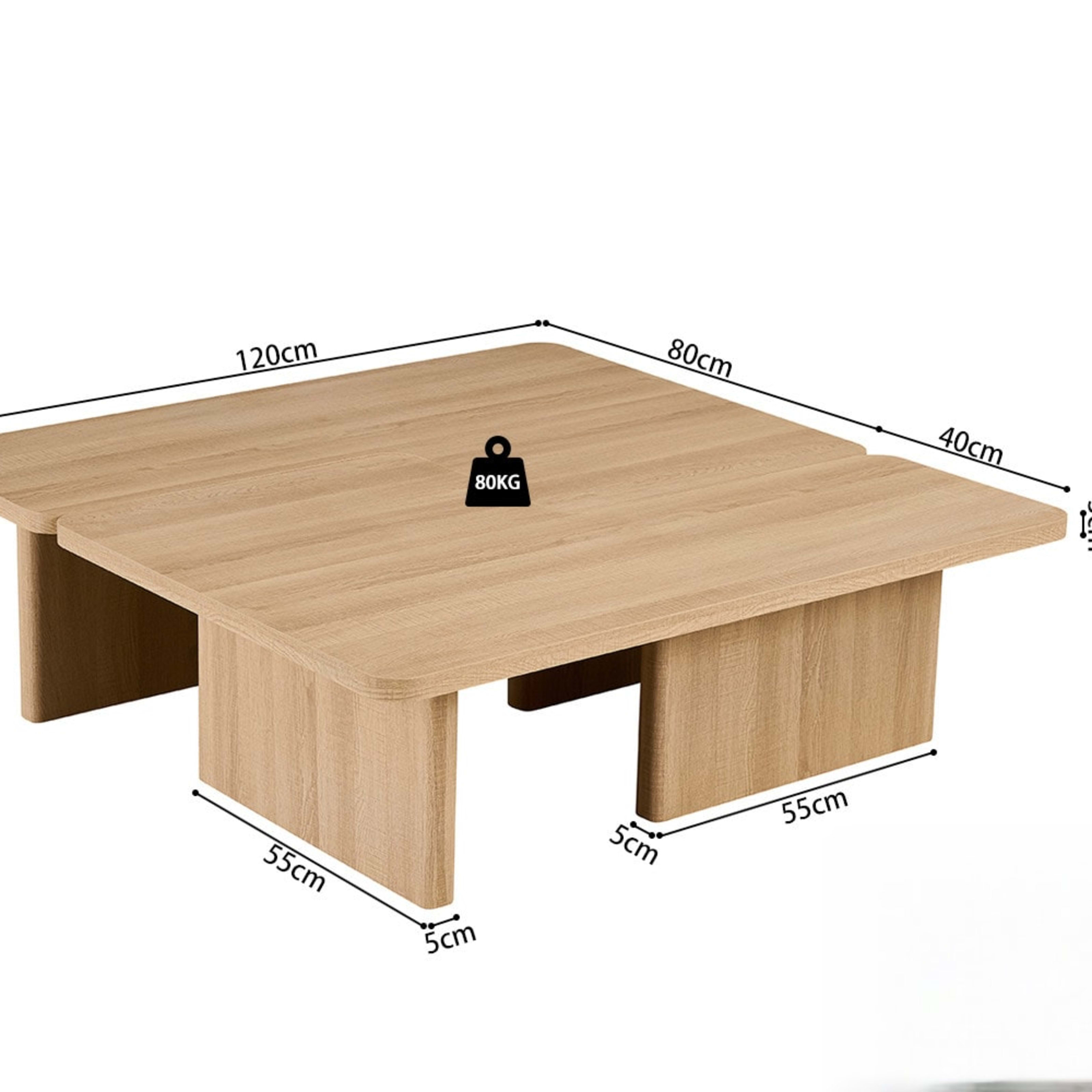 Salontafel 'Arallo' Decor Eik Naturel — 7
