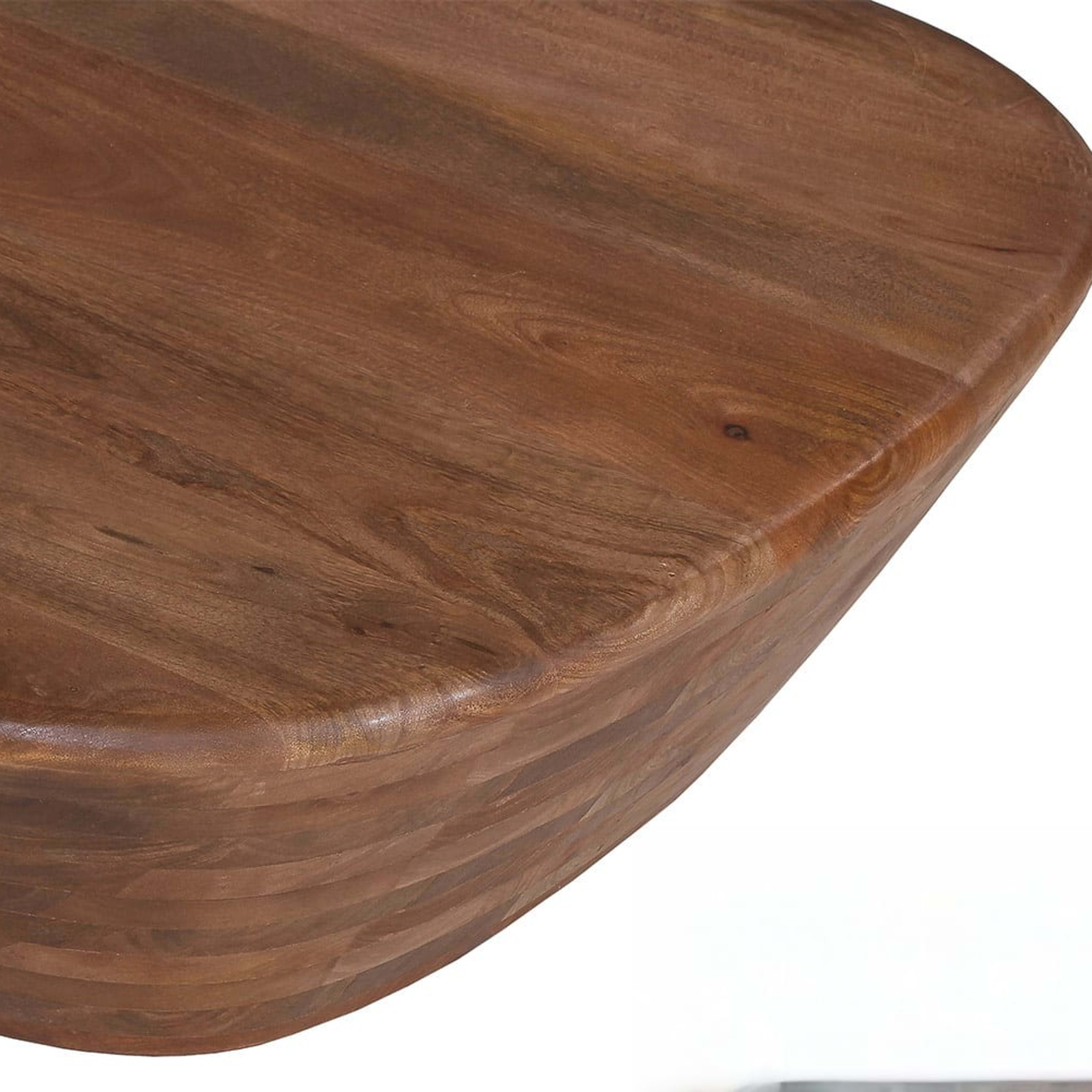 Salontafel 'Evan' Mango hout Lichtbruin — 3