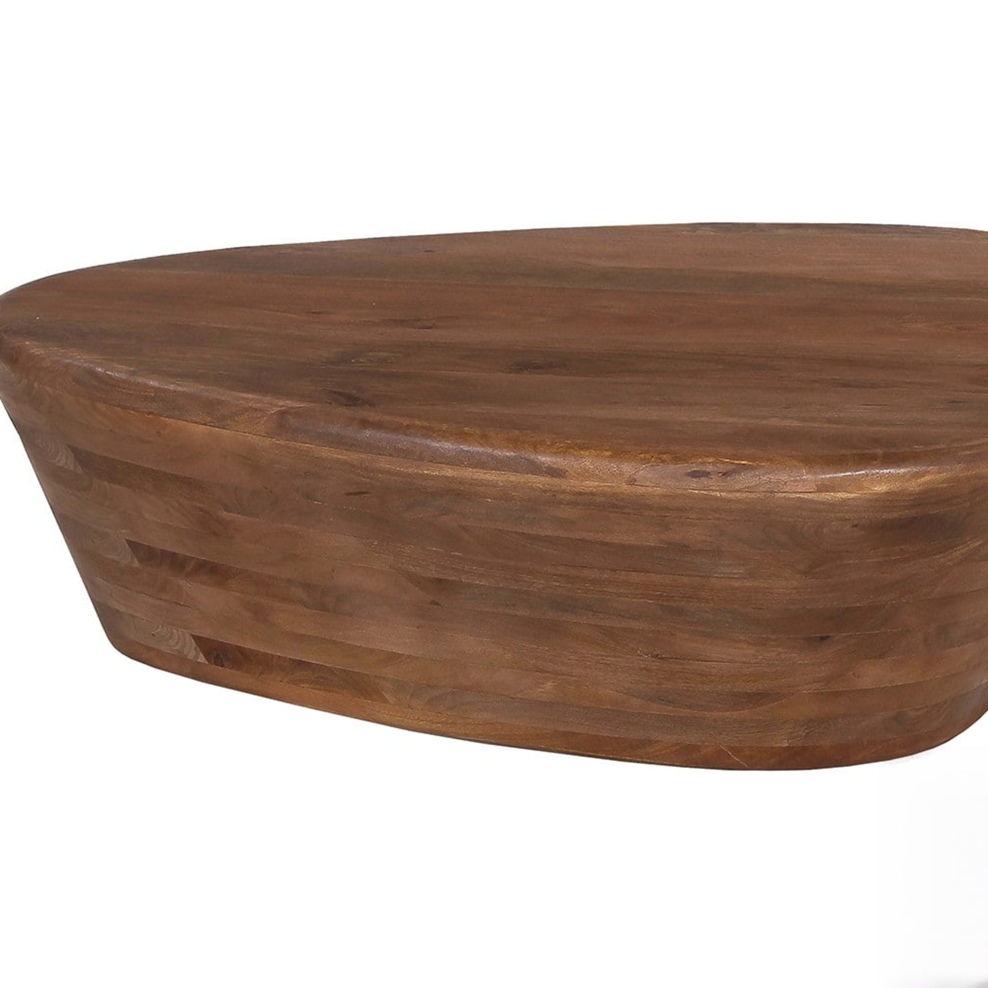 Salontafel 'Evan' Mango hout Lichtbruin — 1