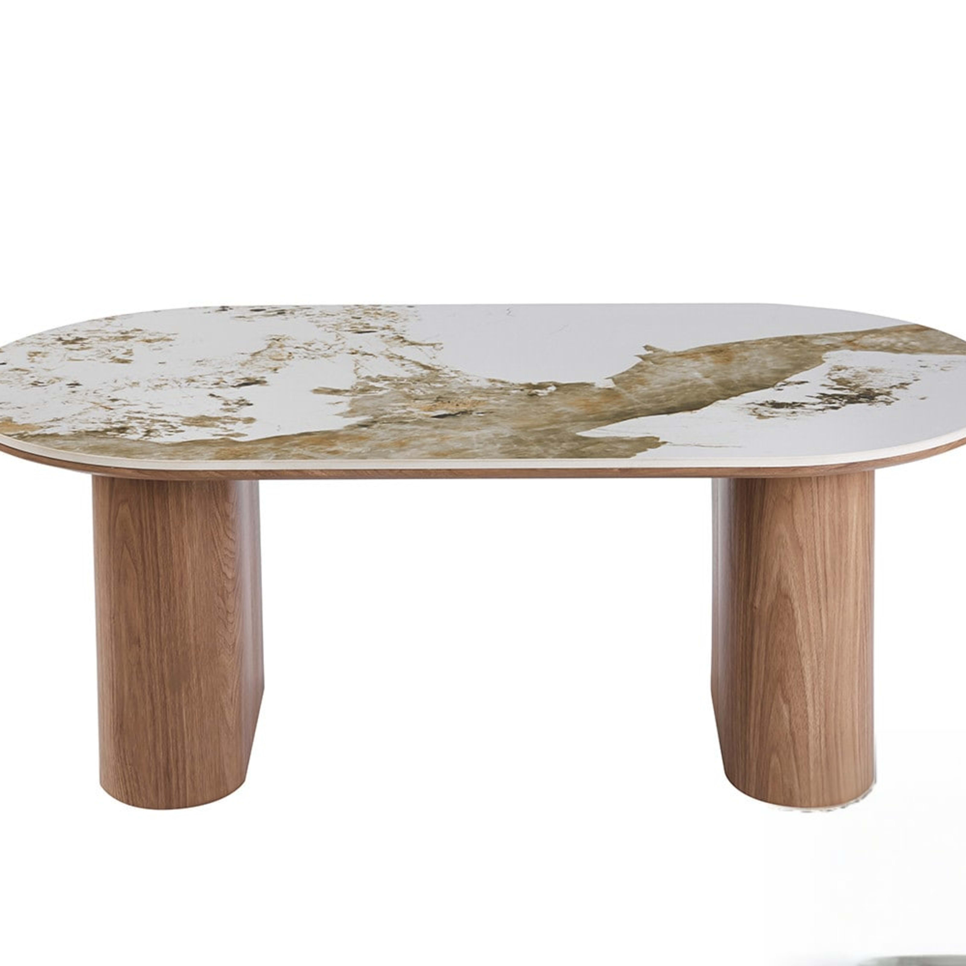Salontafel 'Evora' Glanzend Steen Pandora — 1