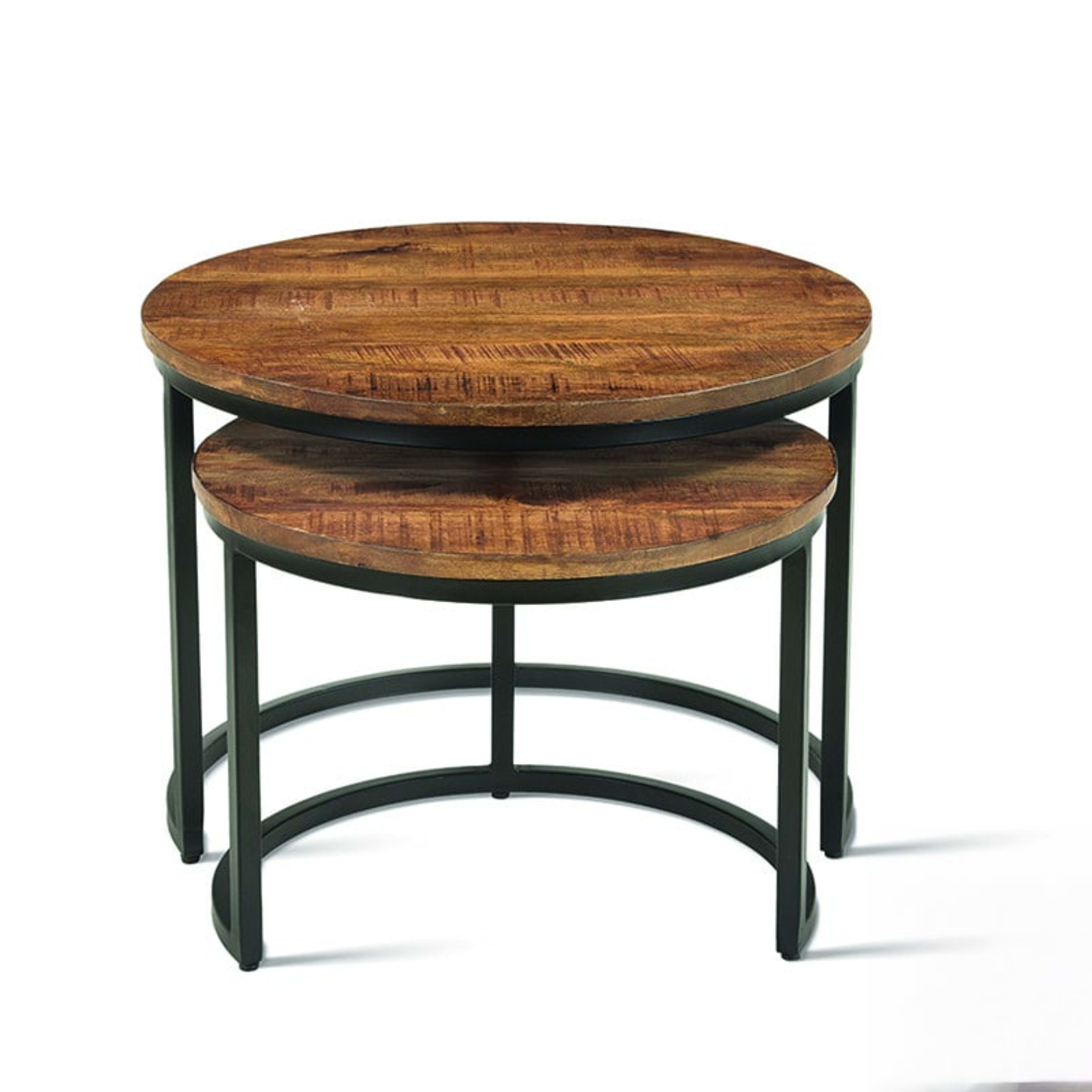 Salontafel 'Goja' 2-delig Mango hout — 1