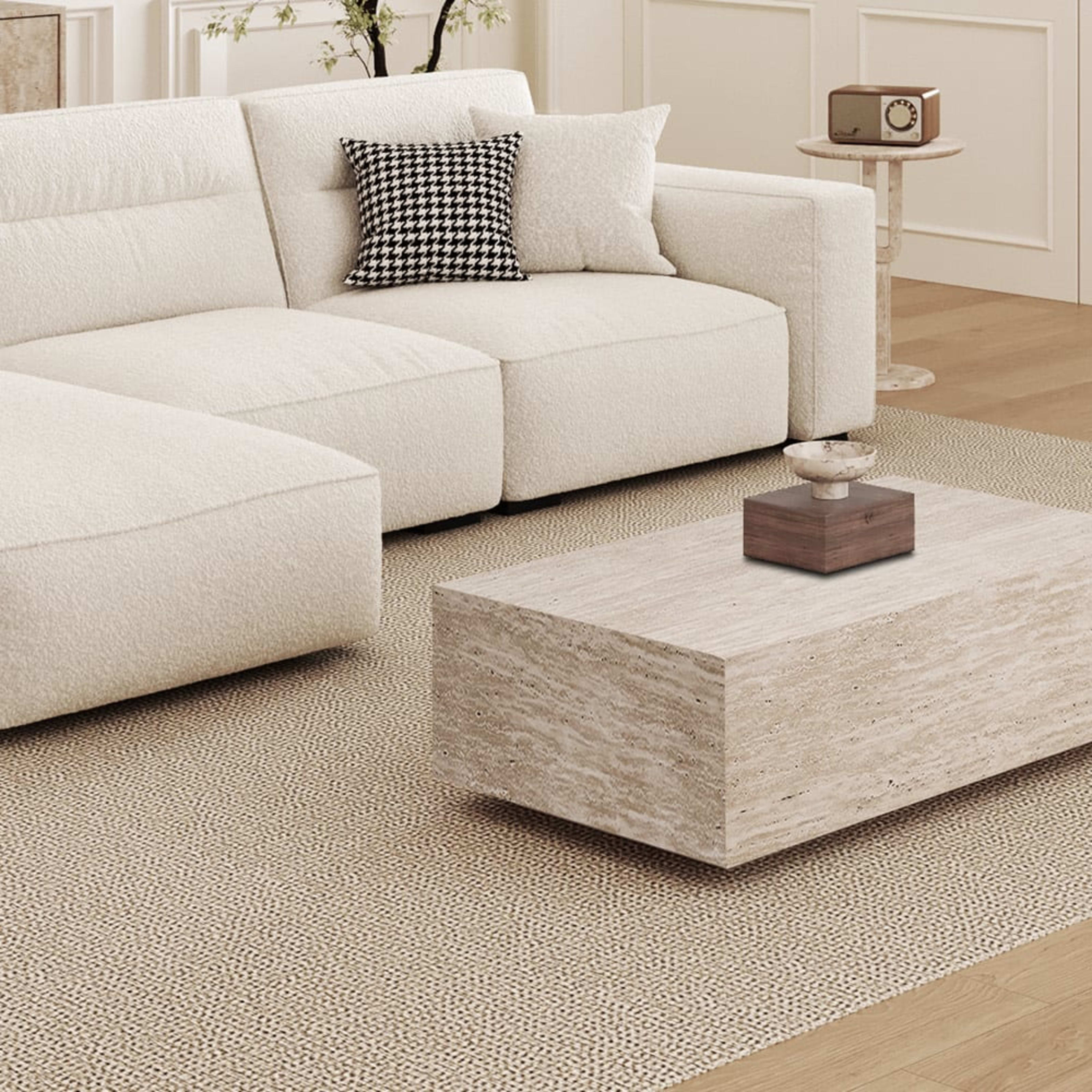 Salontafel 'Jacky' Decor Travertin Beige — 2