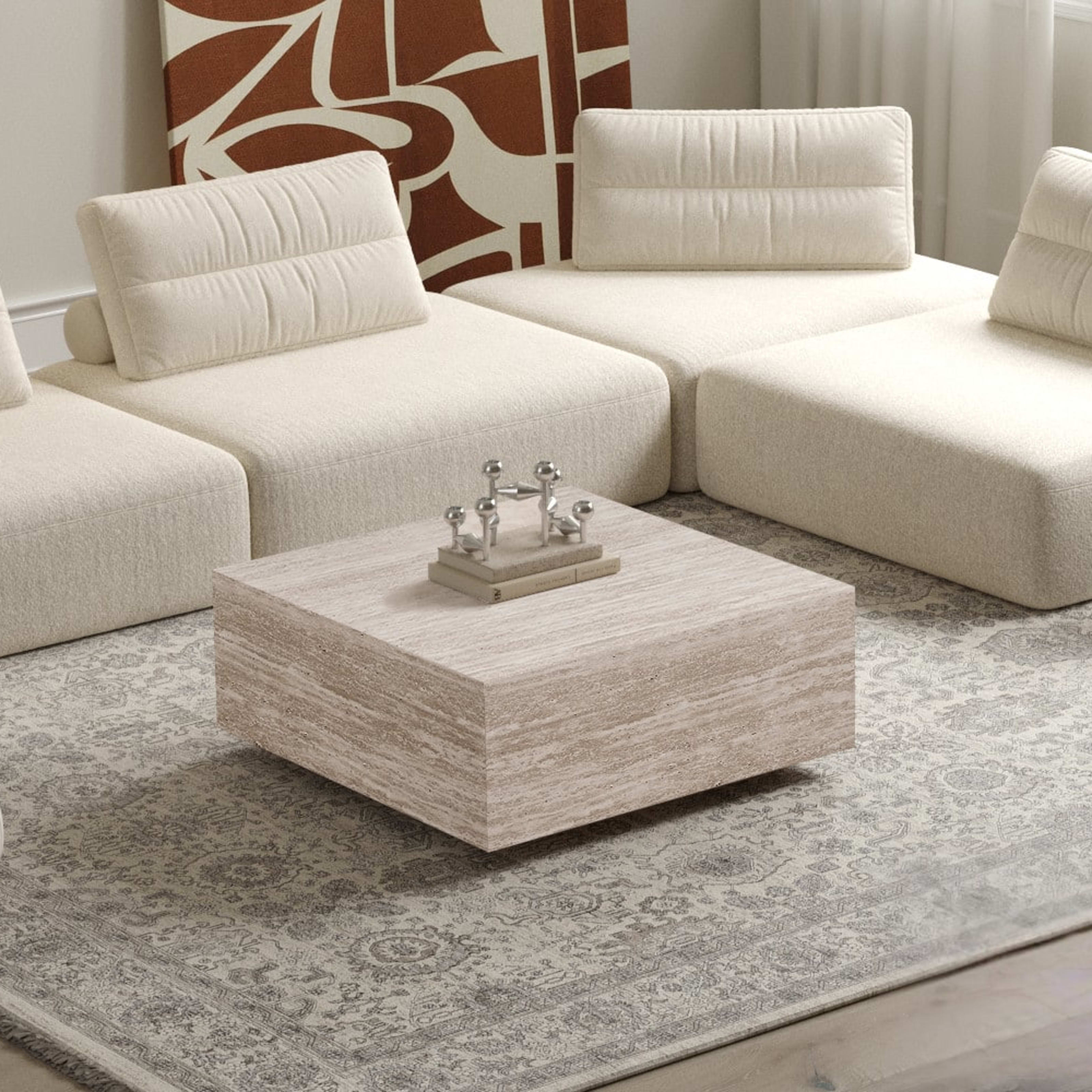 Salontafel 'Jane' Decor Travertin Beige — 2