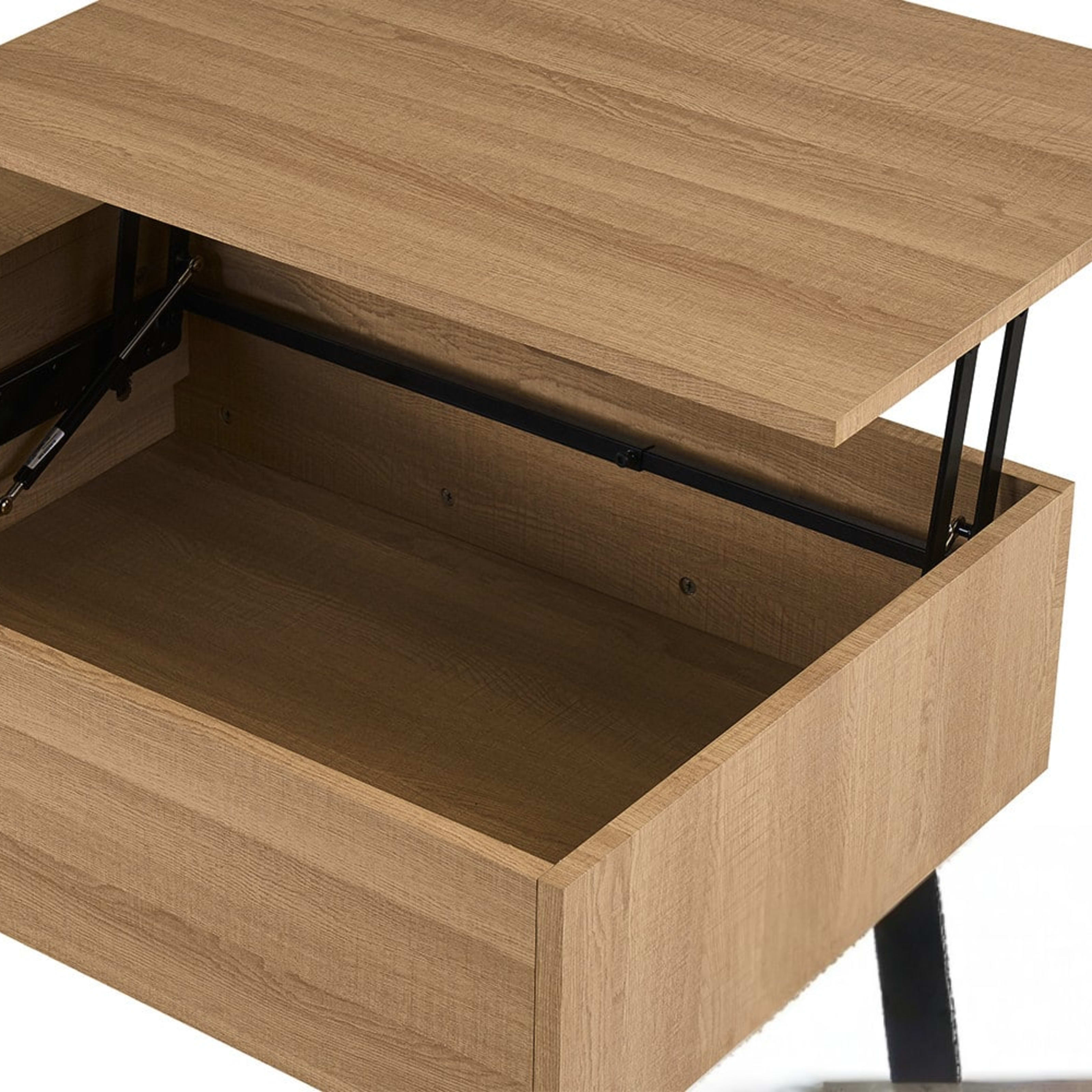 Salontafel 'Justine' Opklapbare top Decor Eik Naturel — 4