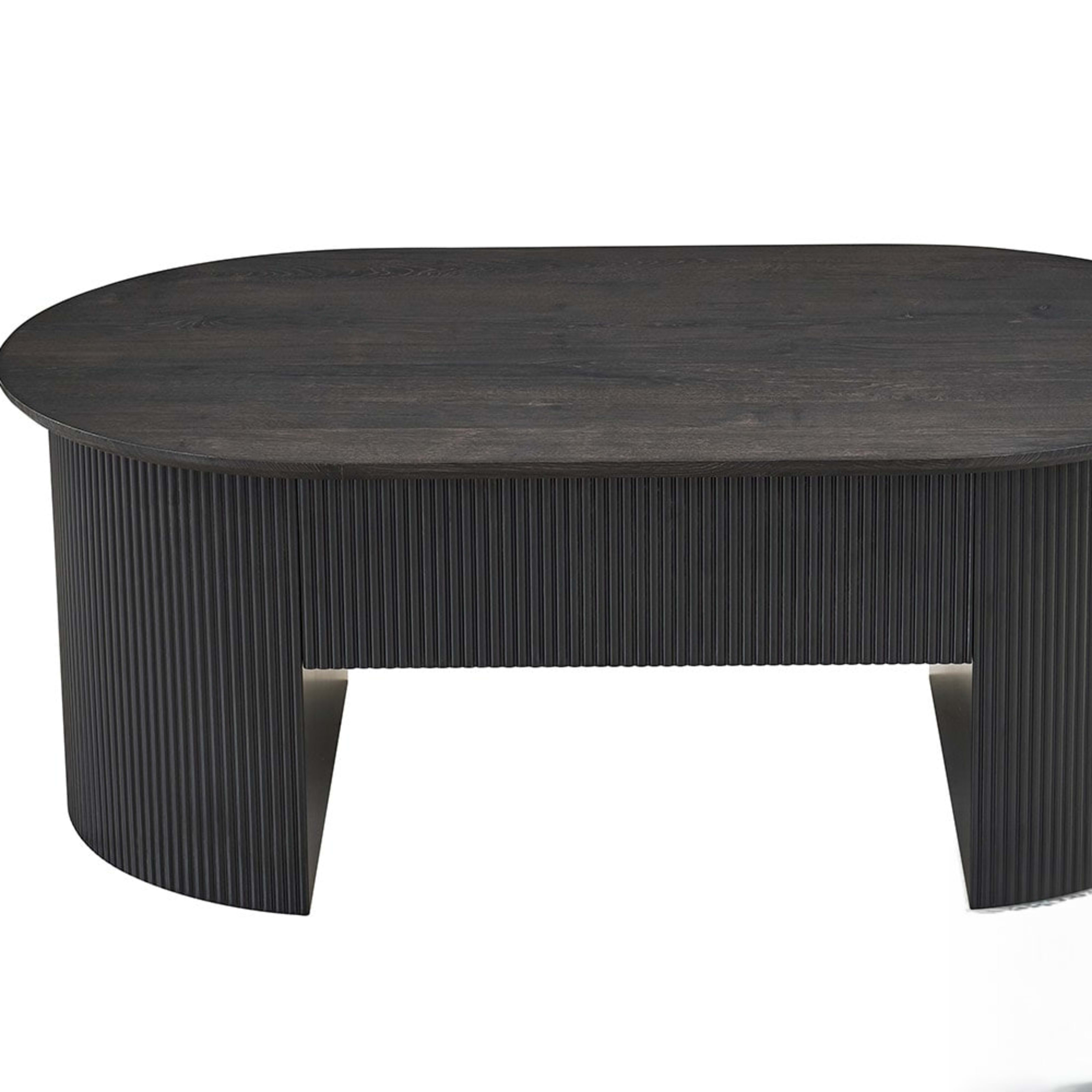 Salontafel 'Lagos' 120 cm Lift-top Decor Donkerbruin — 1