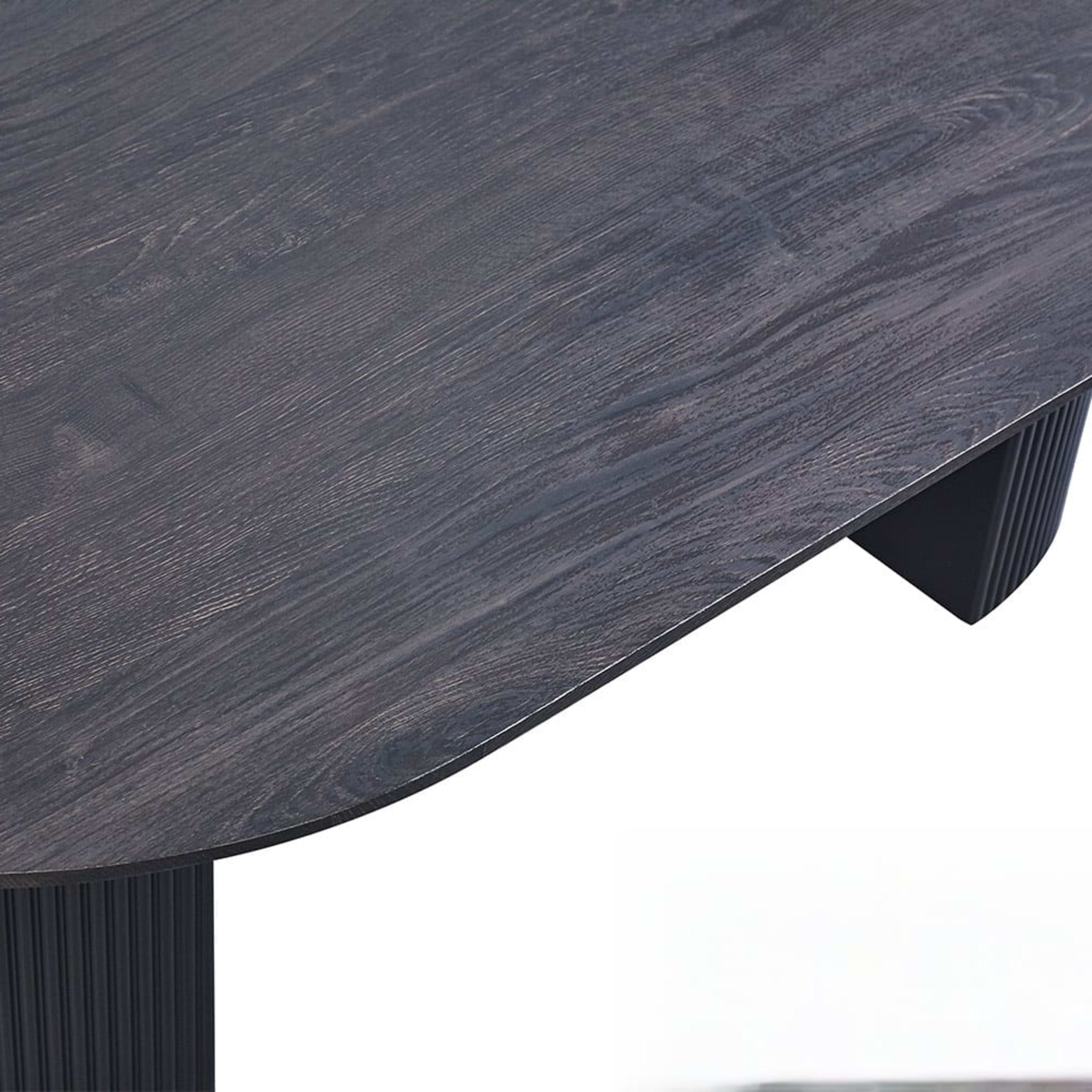 Salontafel 'Lagos' 120 cm Ovaal Decor Donkerbruin — 3