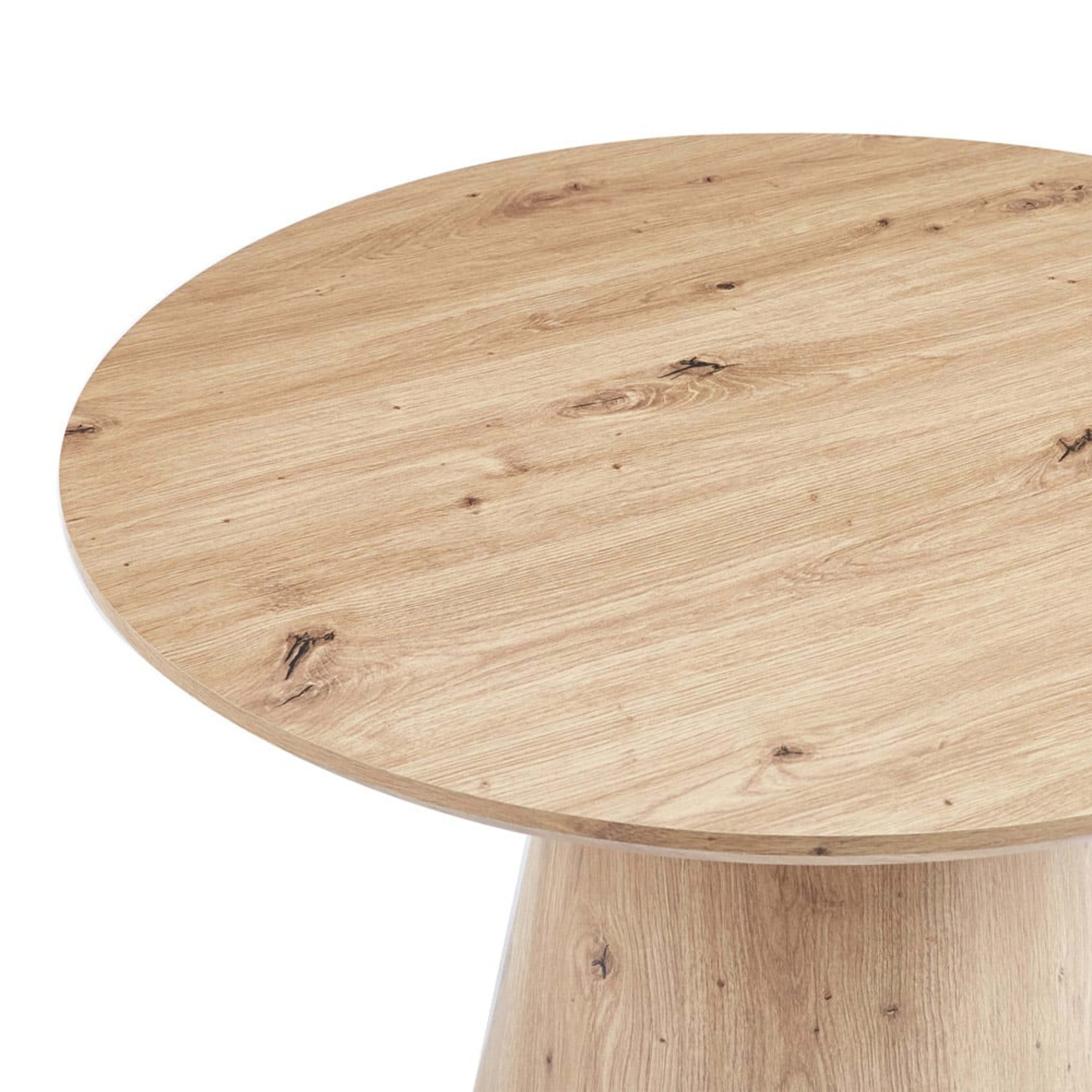 Salontafel 'Lukas' 80 cm Decor Oude eik — 4