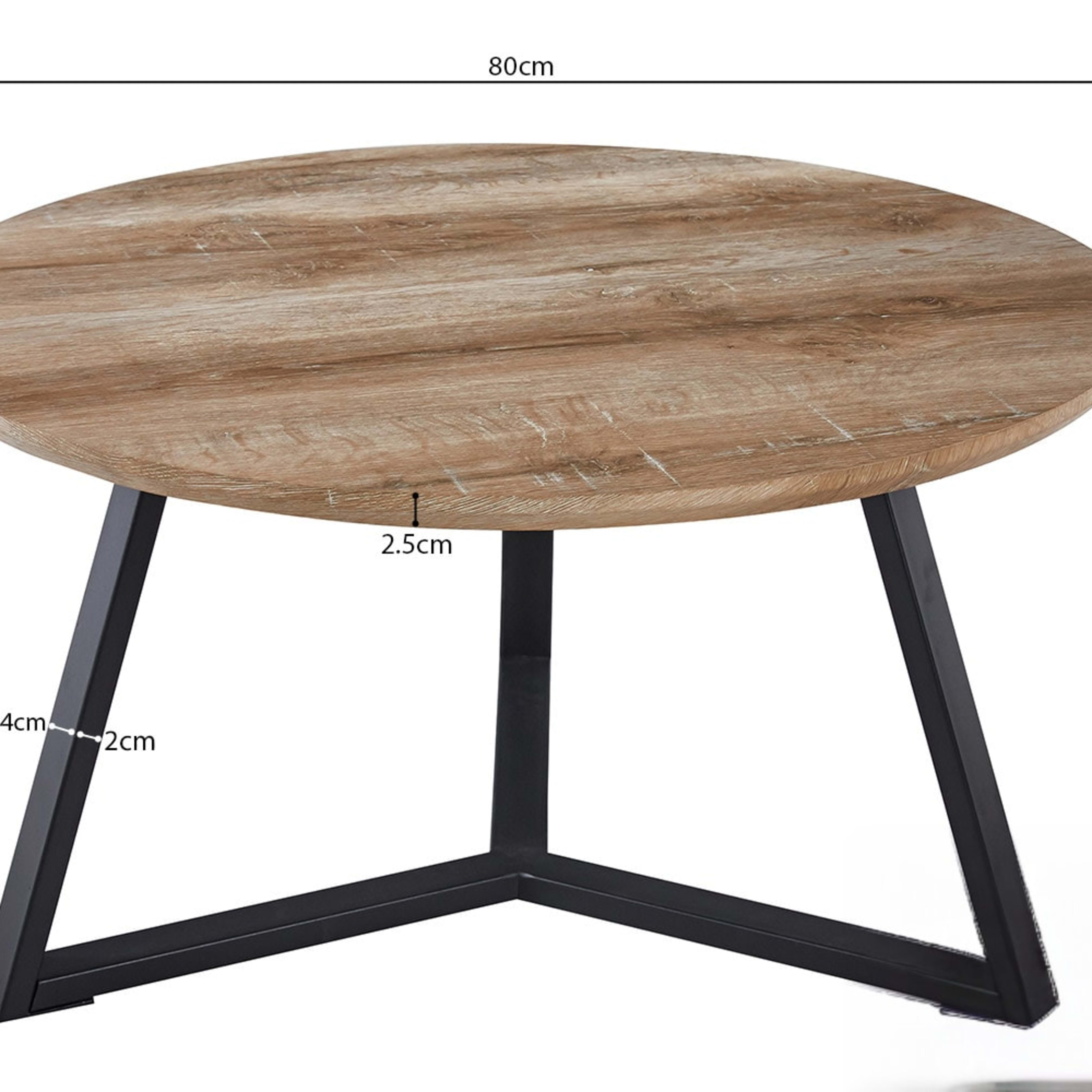 Salontafel 'Paso 1' Decor Oude Eik — 4