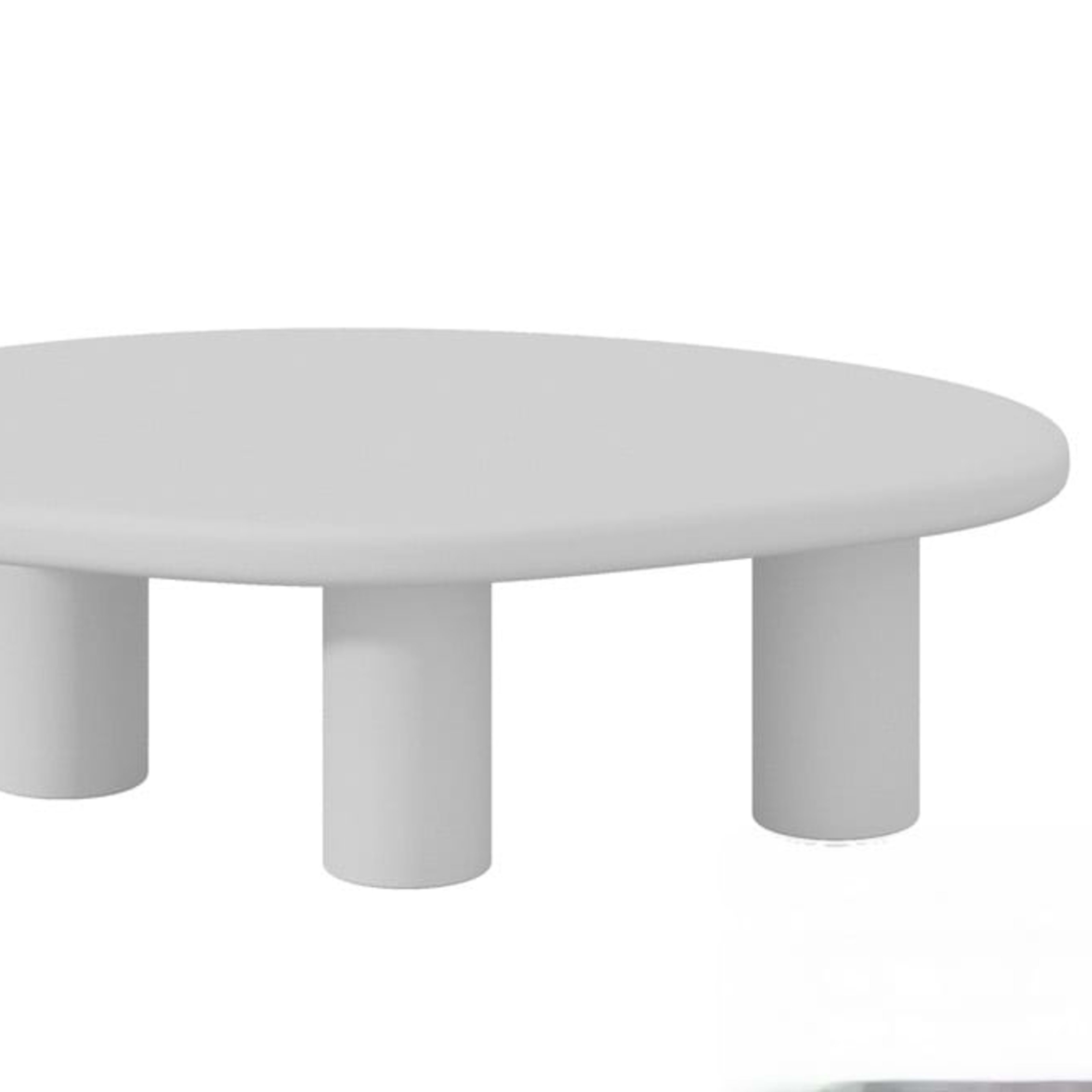 Salontafel 'Tavira' 120 cm Cement Ecru — 1