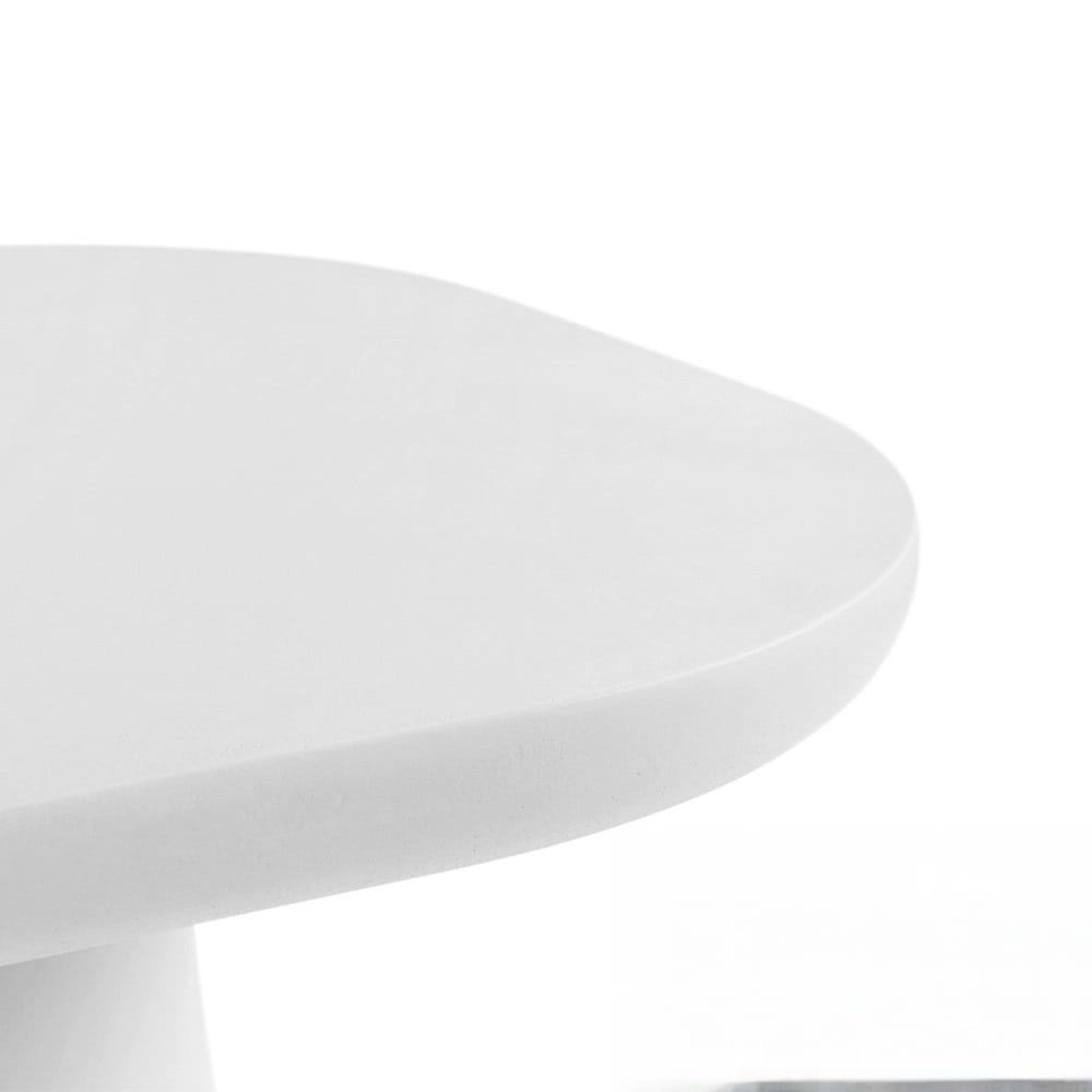 Salontafel 'Tavira' 55 cm Ovaal Cement Ecru — 4