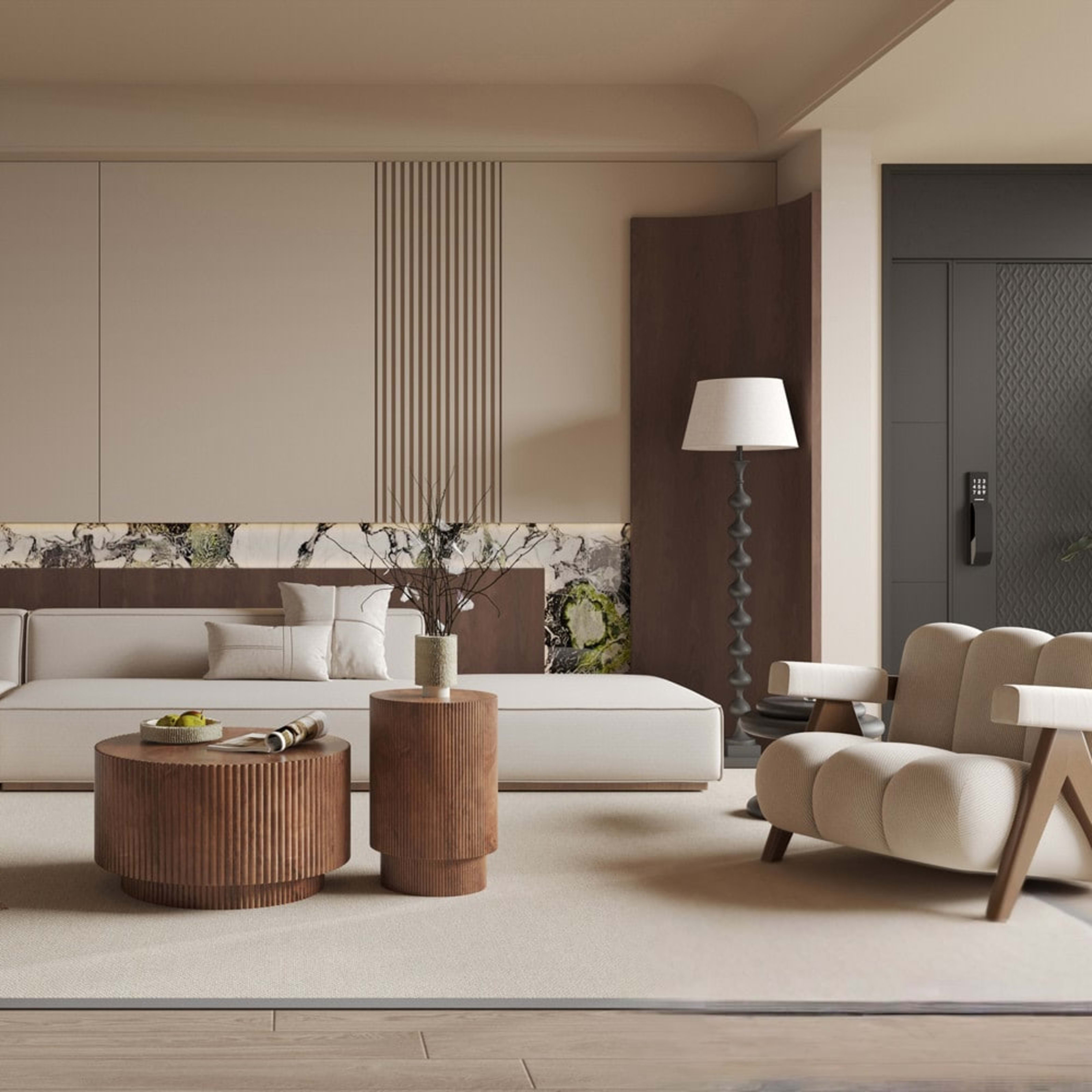 Salontafel 'Victor' Mango hout Lichtbruin — 3