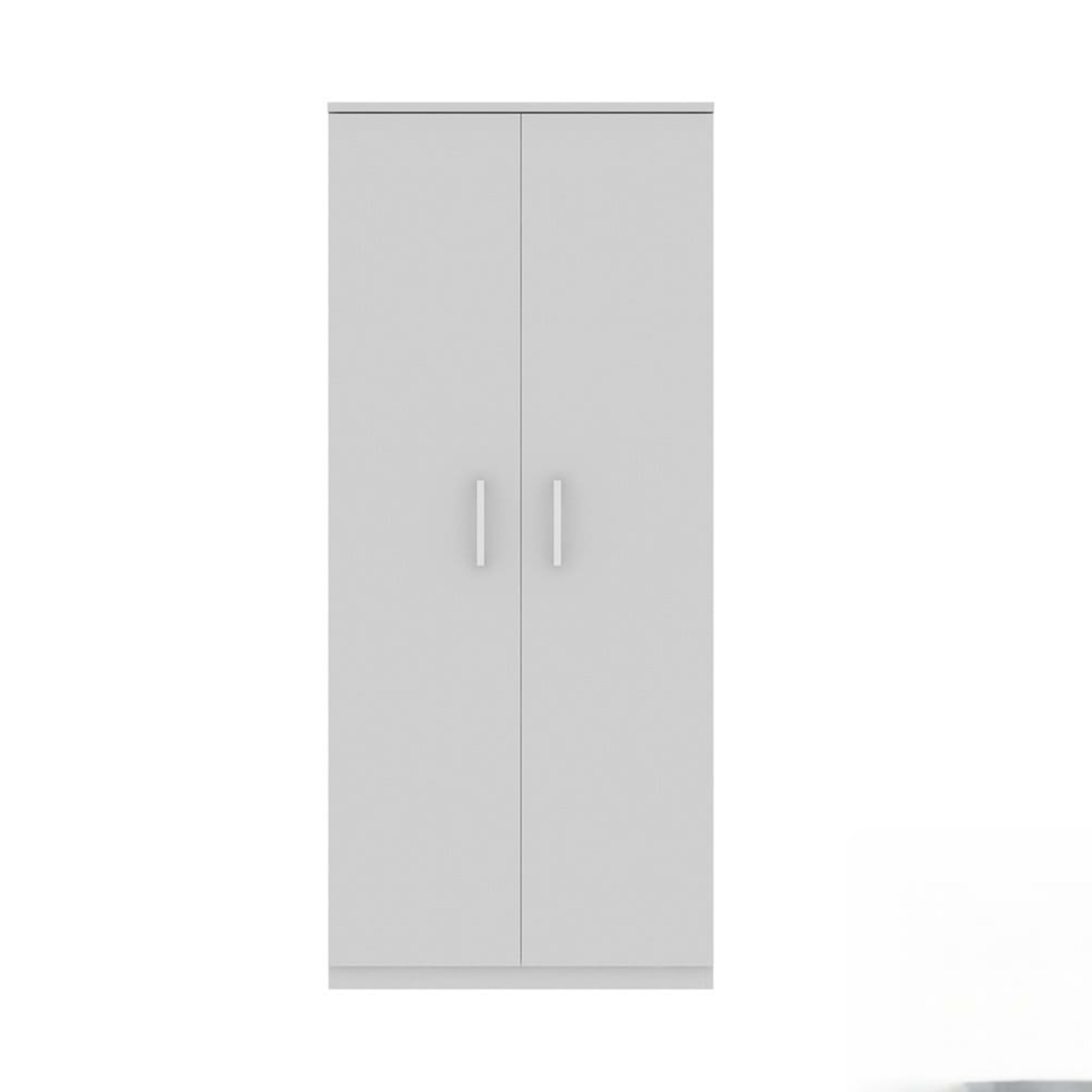Schoenenkast 'Mike' 2 deuren Wit — 2