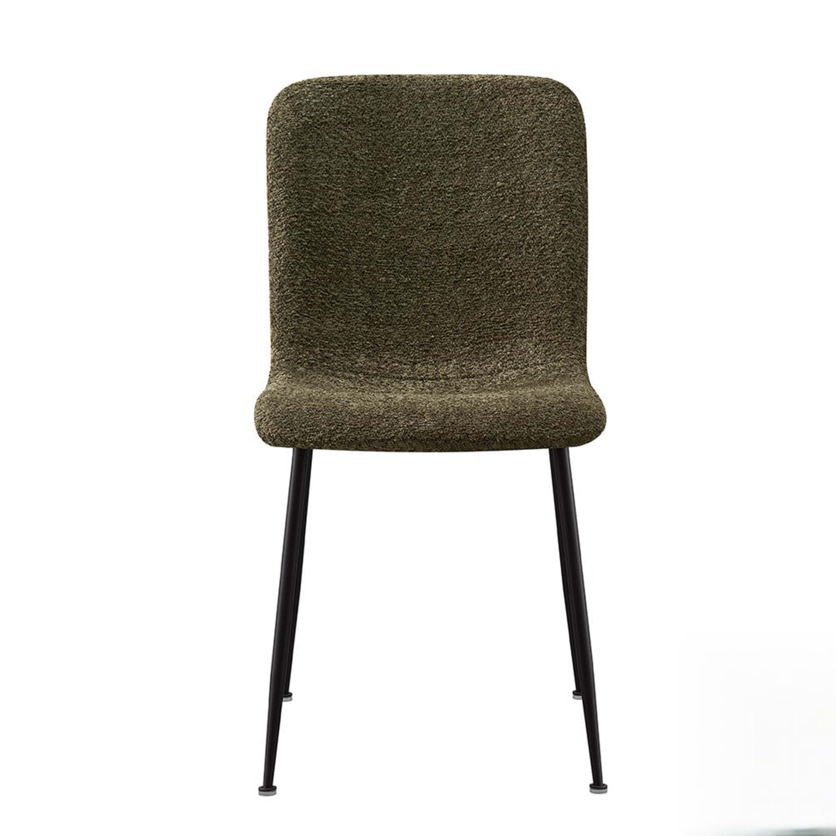 Stoel 'Alice' Bouclé Groen — 1