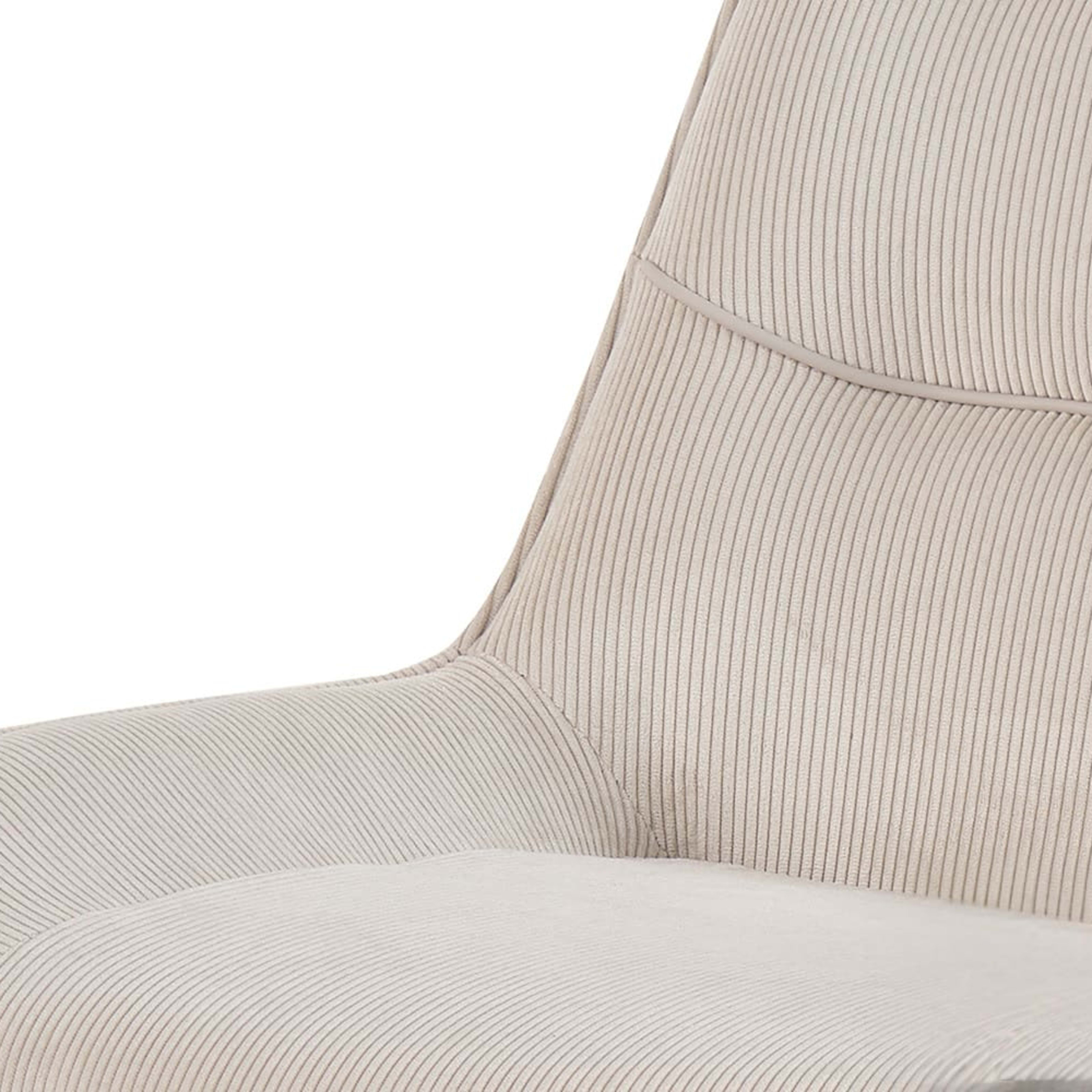 Stoel 'Amelie' Corduroy Zand — 4