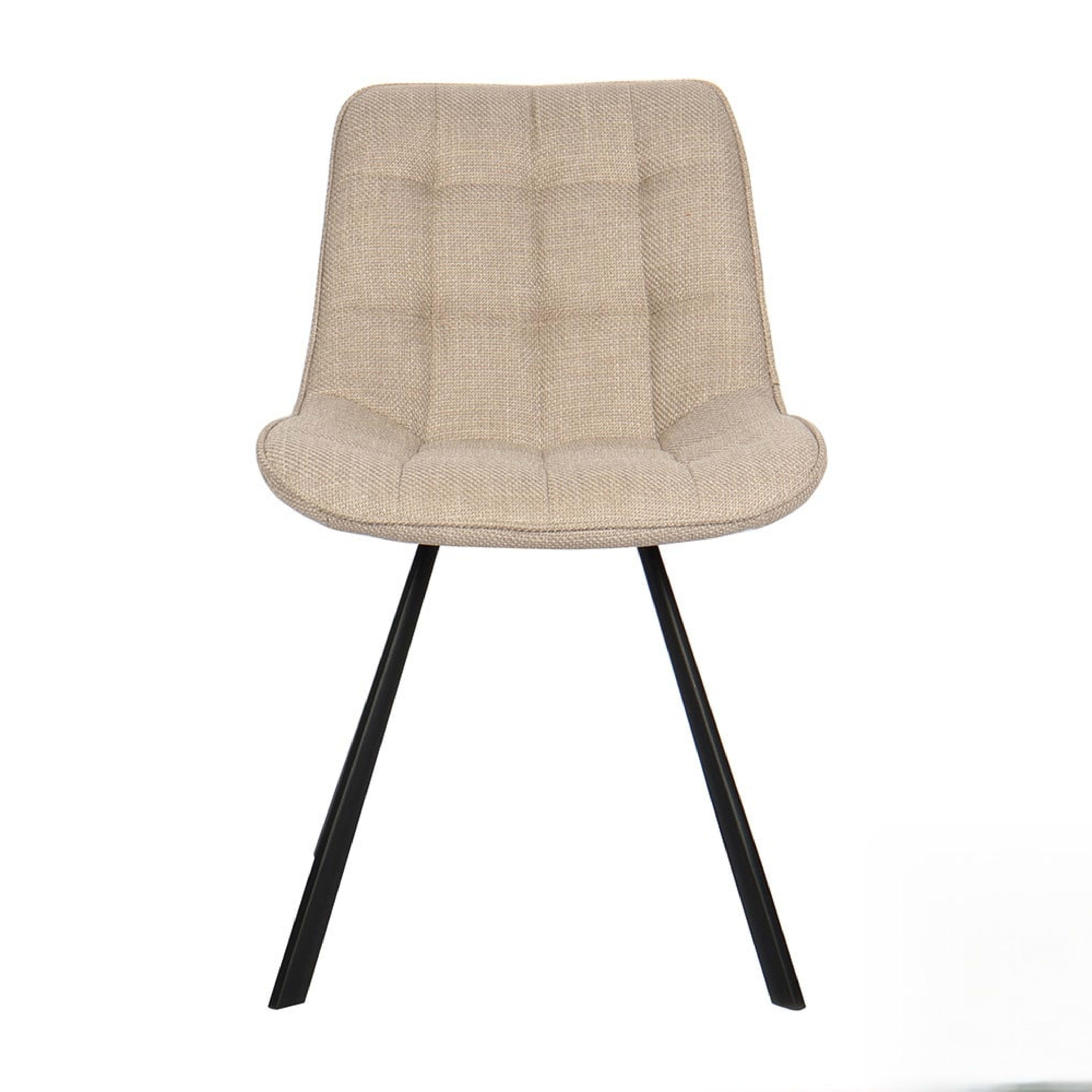 Stoel 'Ariba' Stof Ote Montego 178 Beige/Lichtgrijs — 1