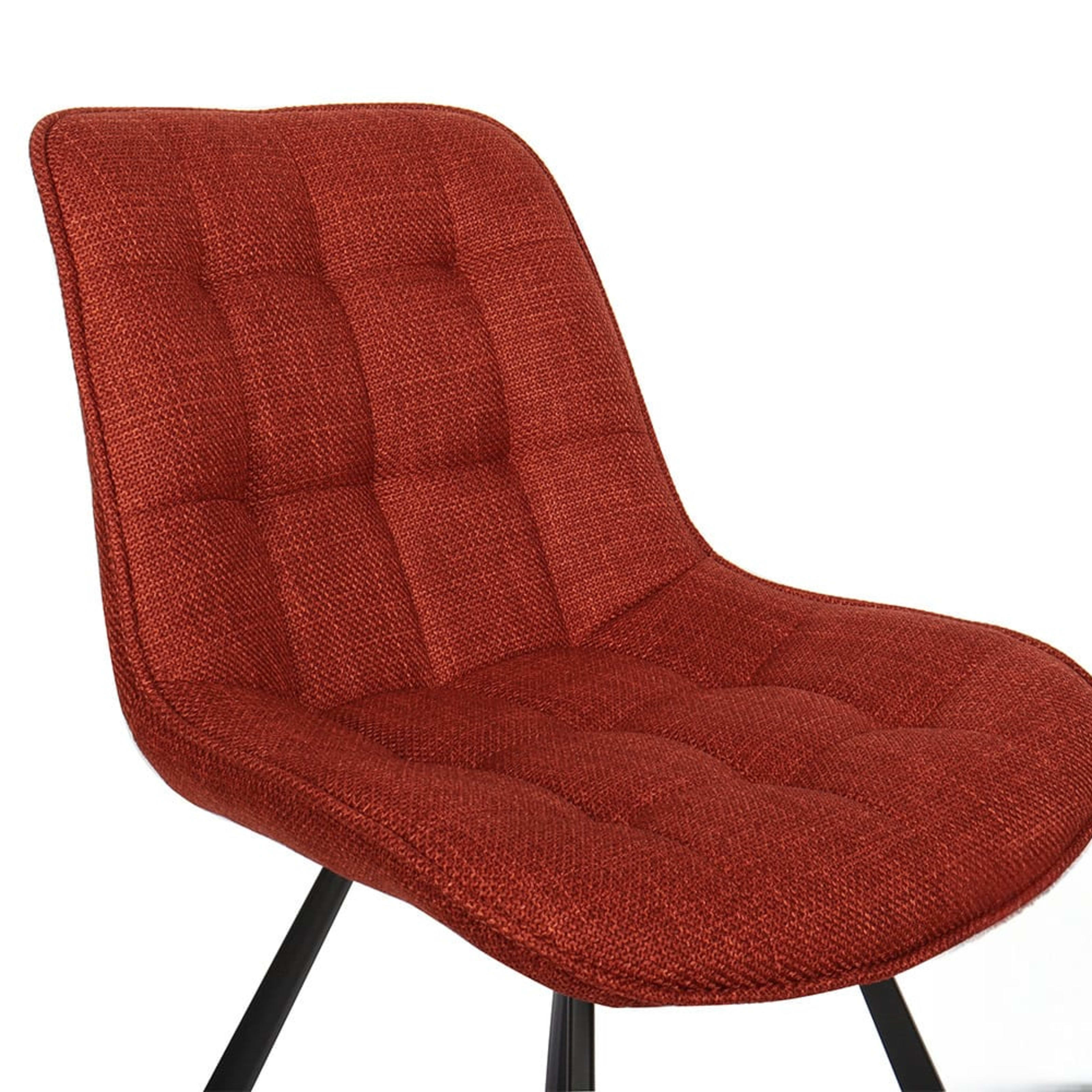 Stoel 'Ariba' Stof Ote Montego 253 Rood — 4