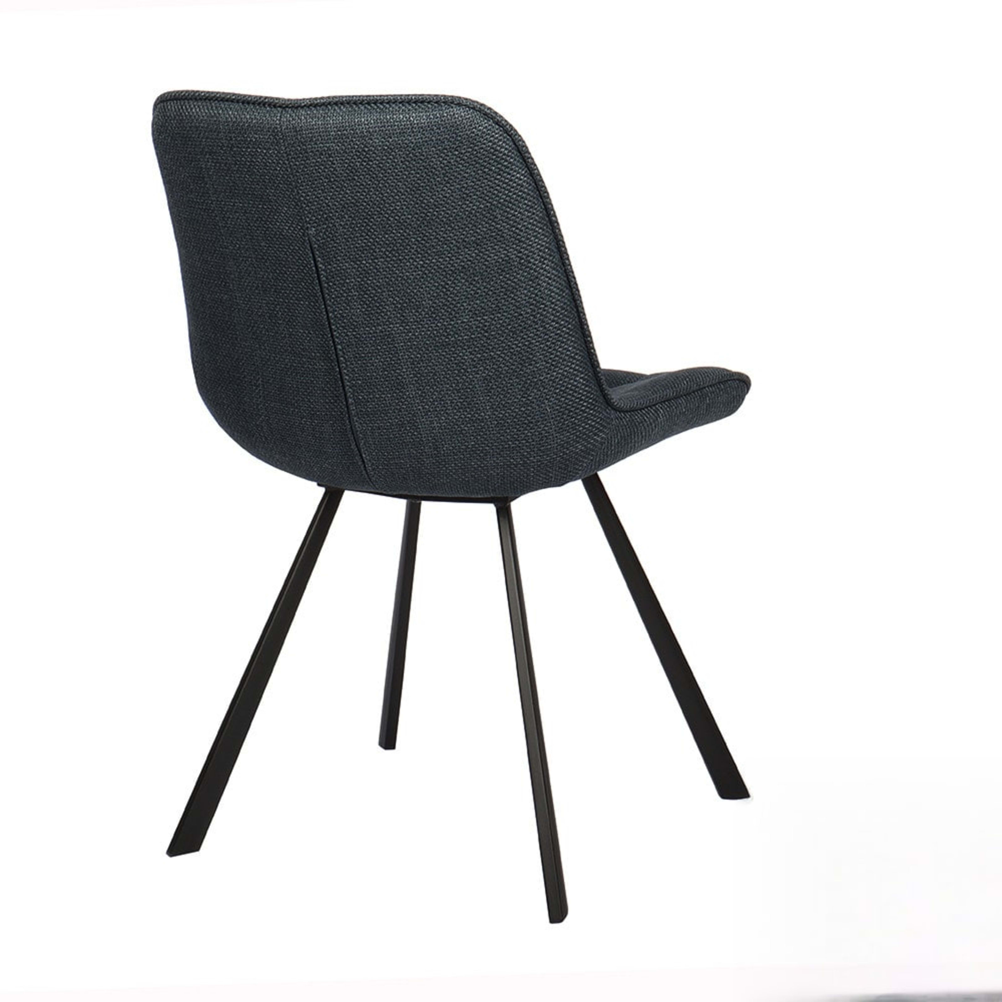 Stoel 'Ariba' Stof Ote Montego 303 Donkerblauw — 3