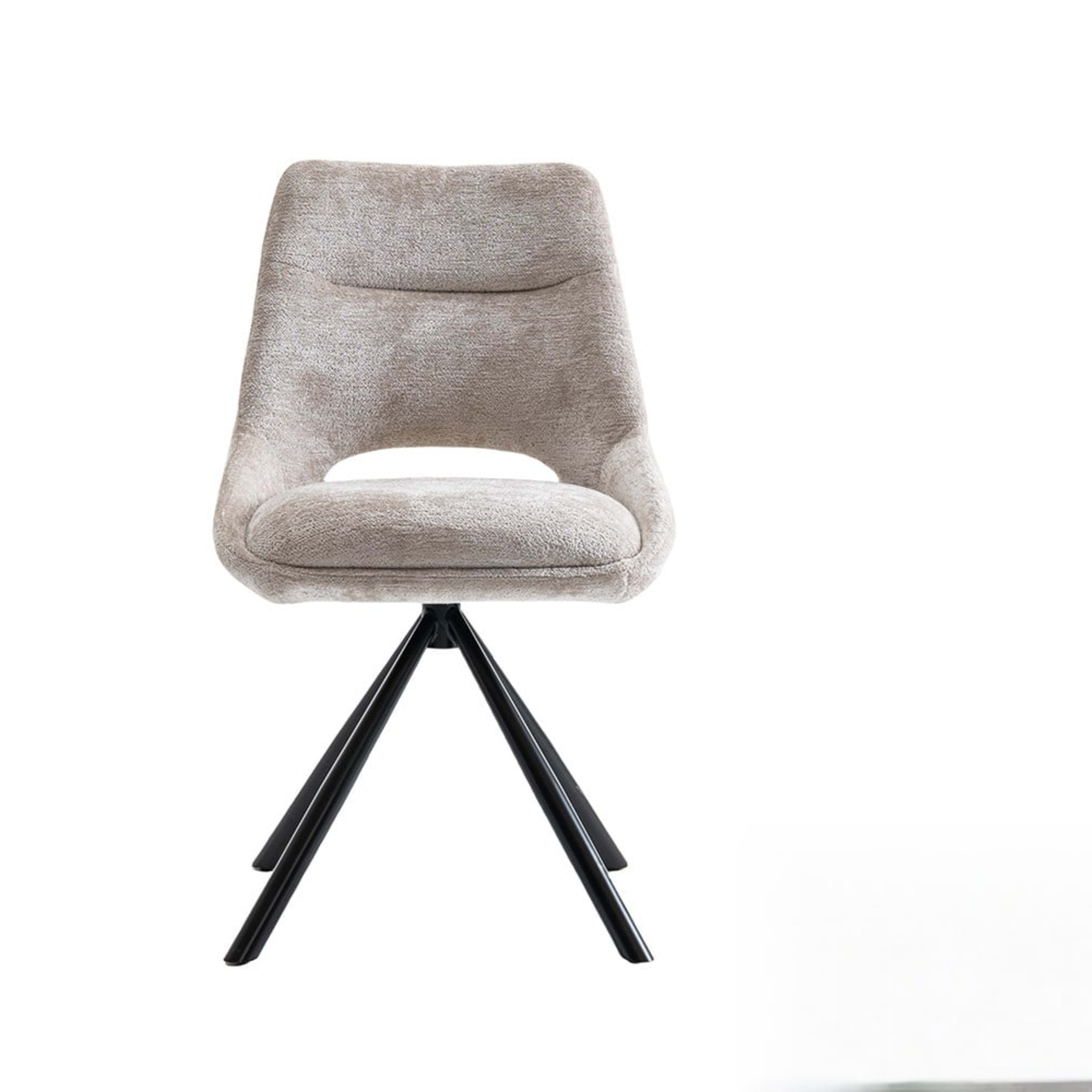 Stoel 'Dante' Stof Beige — 1