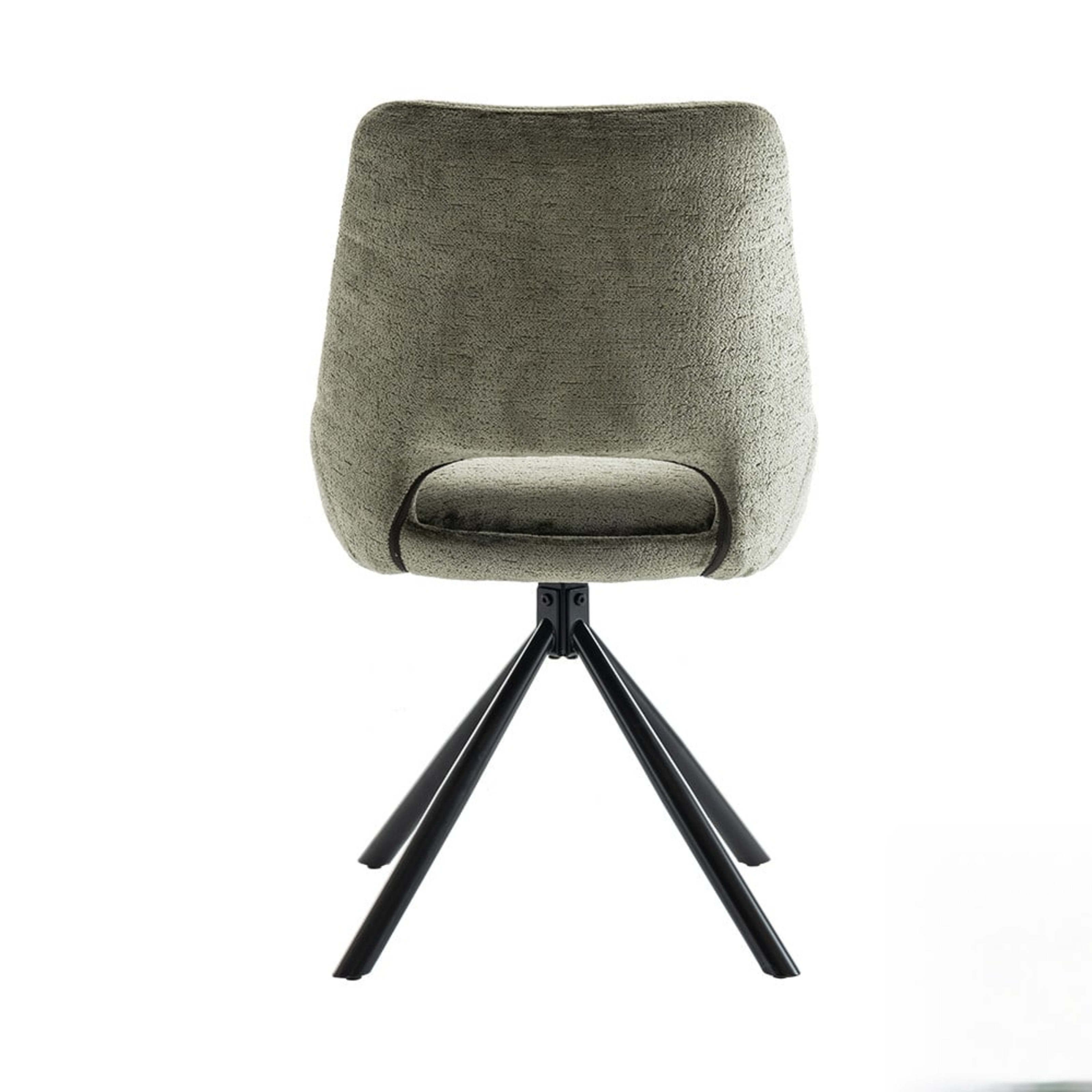 Stoel 'Dante' Stof Groen — 3