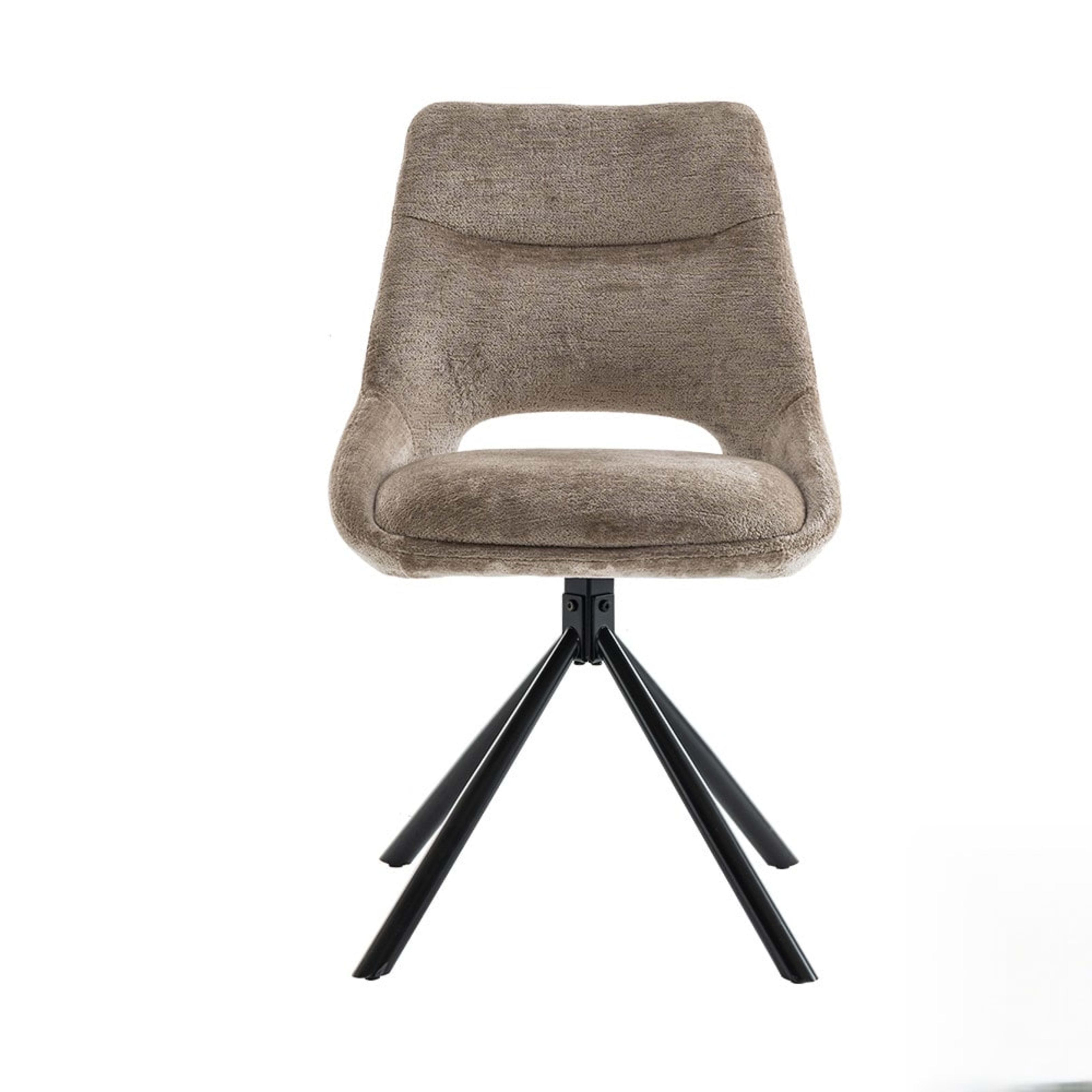 Stoel 'Dante' Stof Taupe — 1