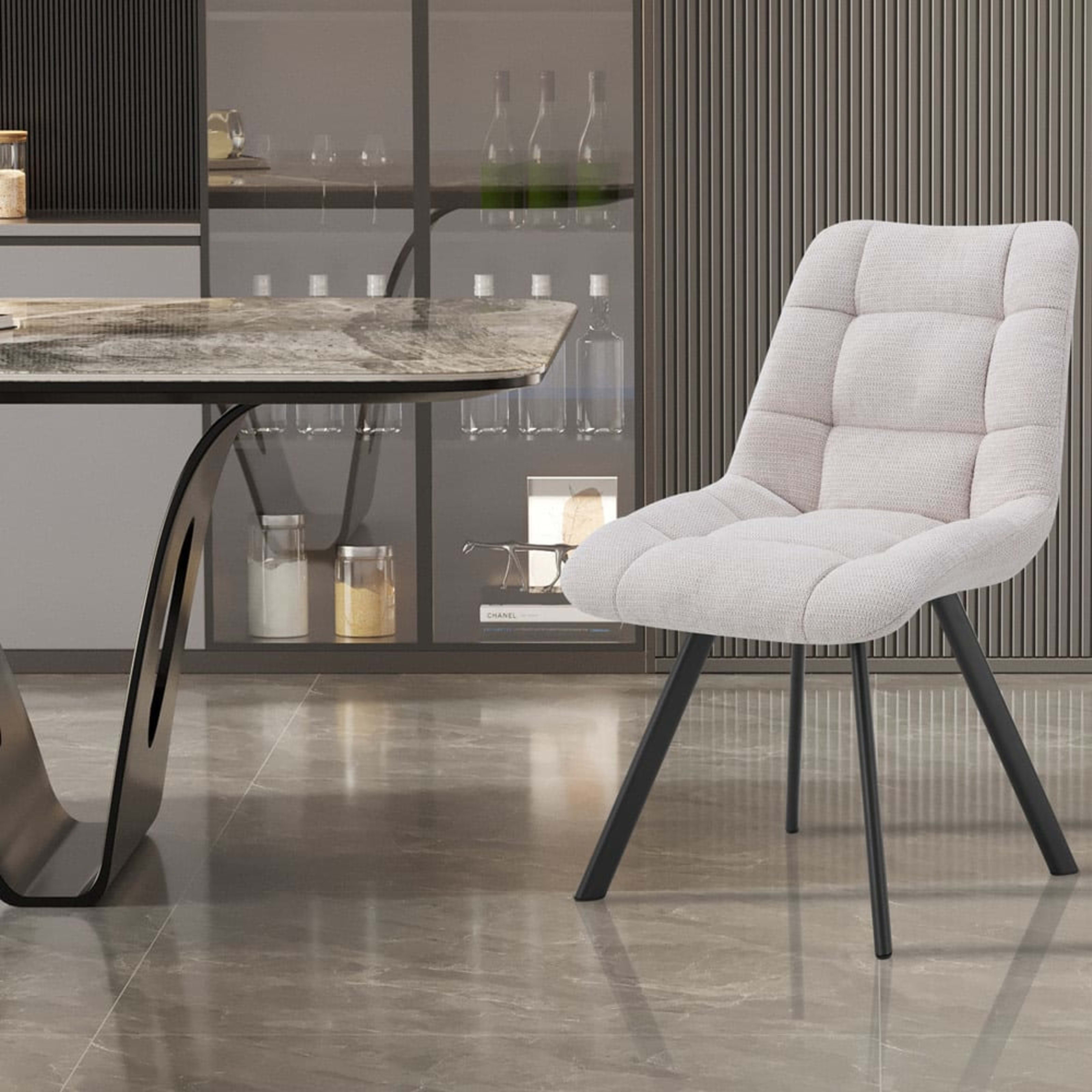 Stoel 'Lizzy' Stof Ote Share 101 Beige — 2