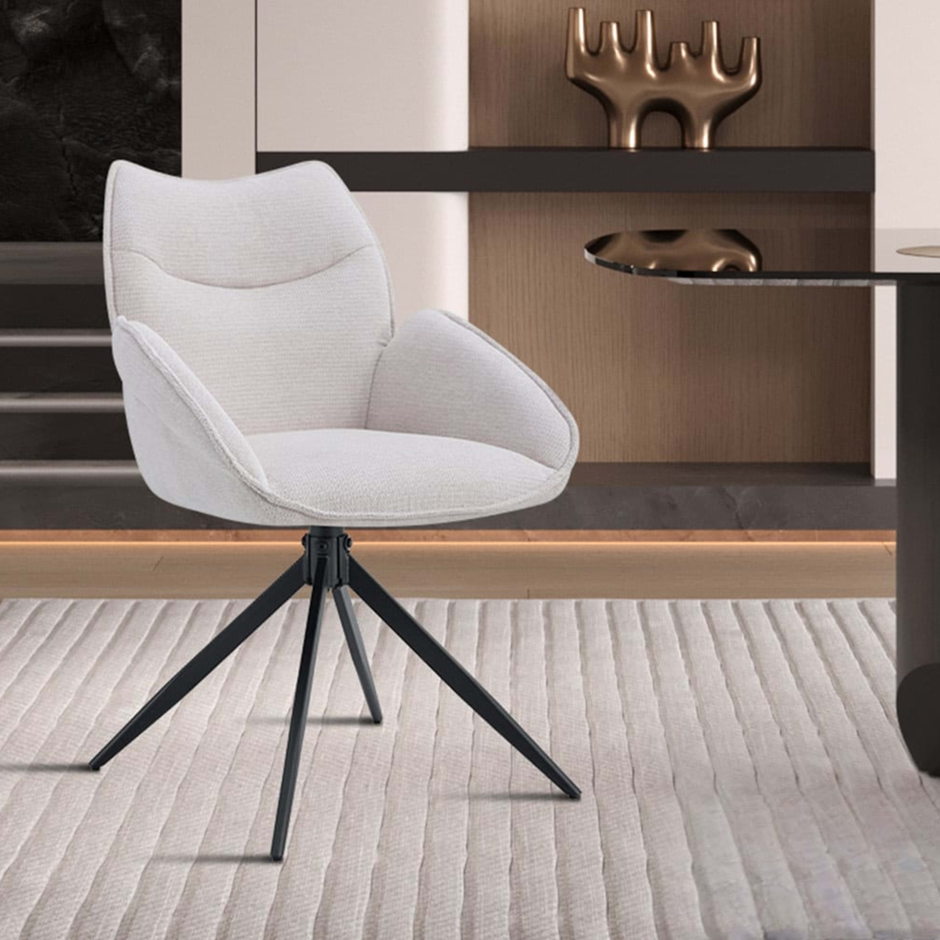 Stoel 'Mahi' Draaibaar tot 0 Stof Ote Share 101 Beige — 2