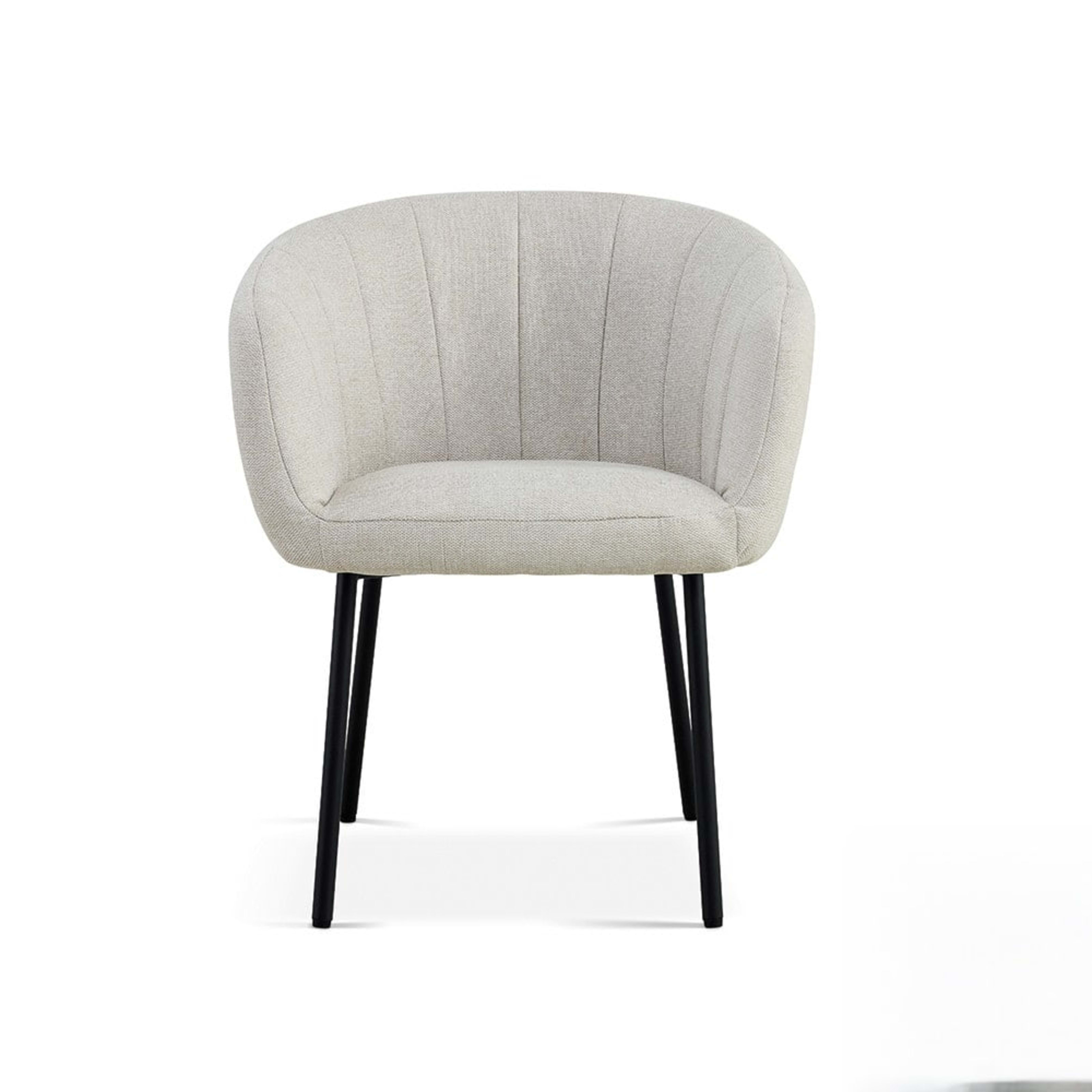 Stoel 'Sevilla' Stof Beige — 1
