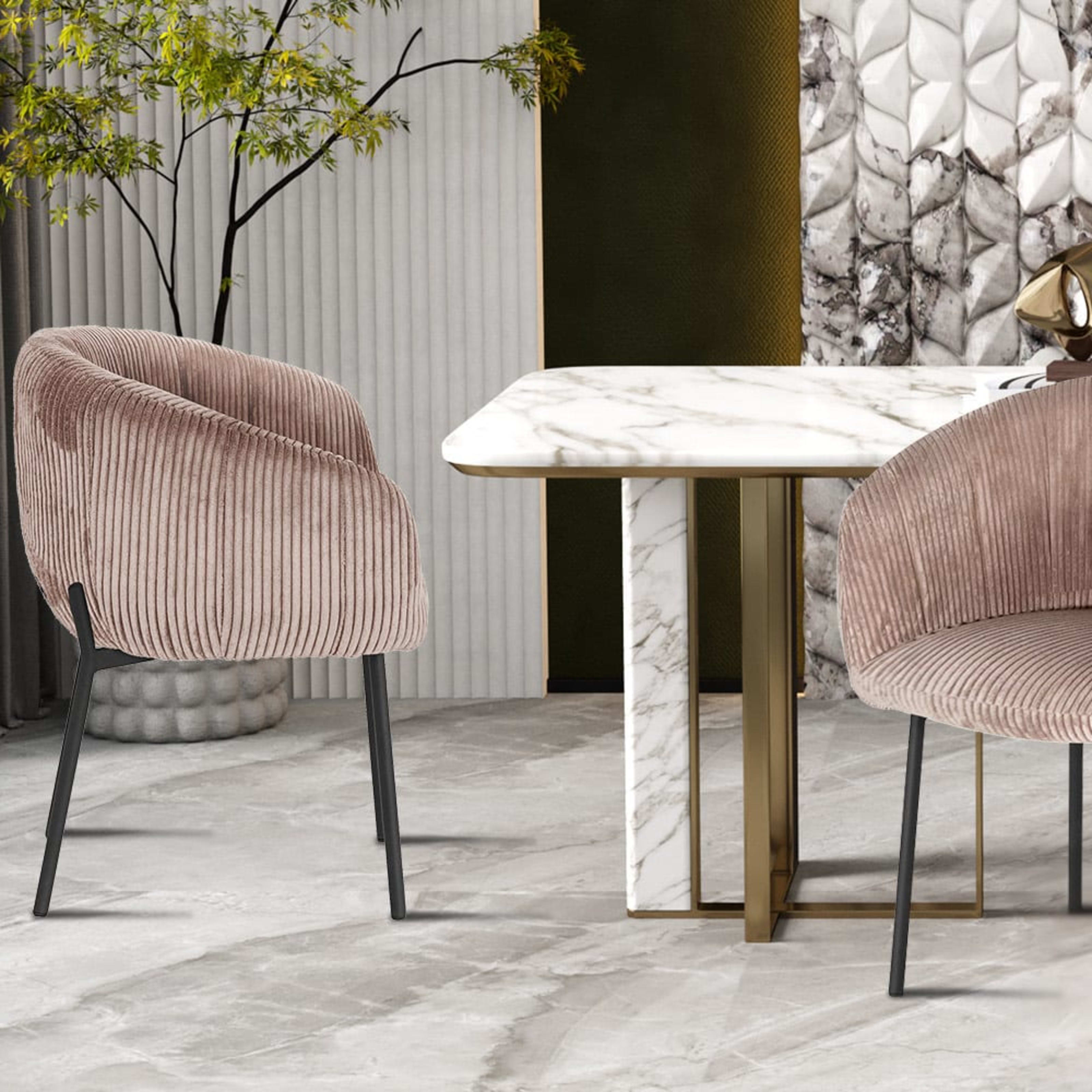 Stoel 'Sevilla' Stof Beige — 6
